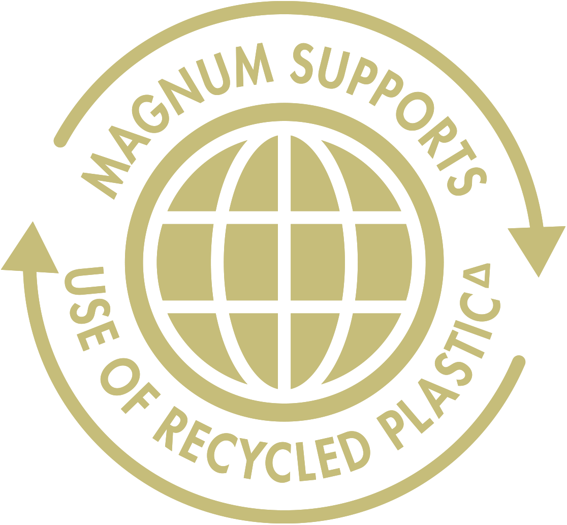 Magnum - Becher aus recyceltem Plastik