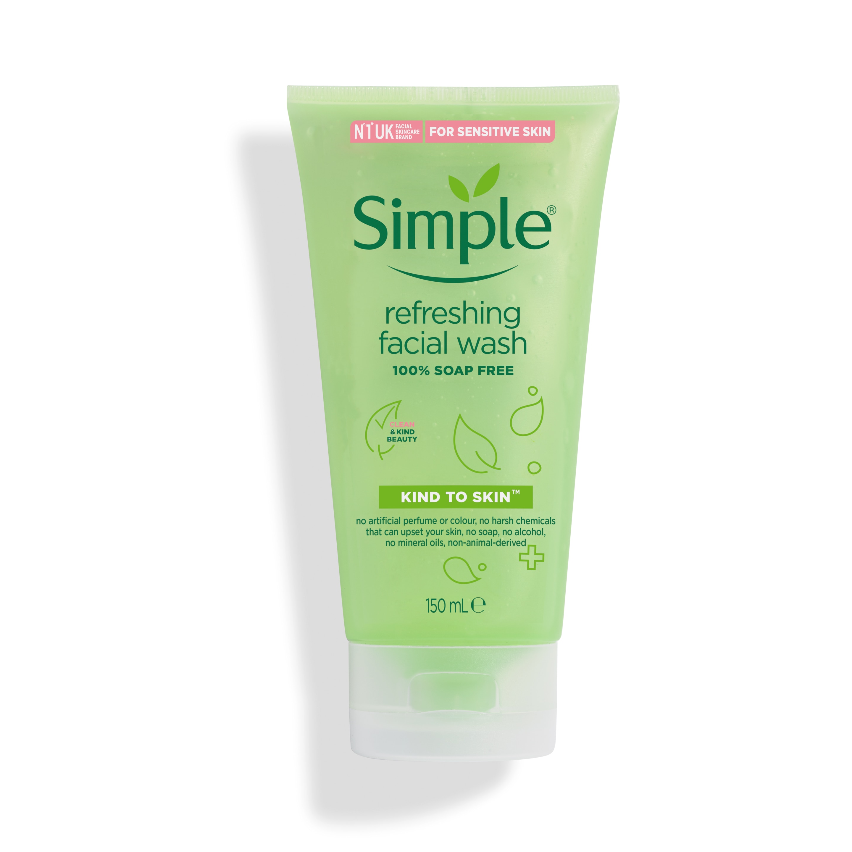 Sữa rửa mặt làm sạch sâu Simple Moisturising Facial Wash | Simple® Skincare