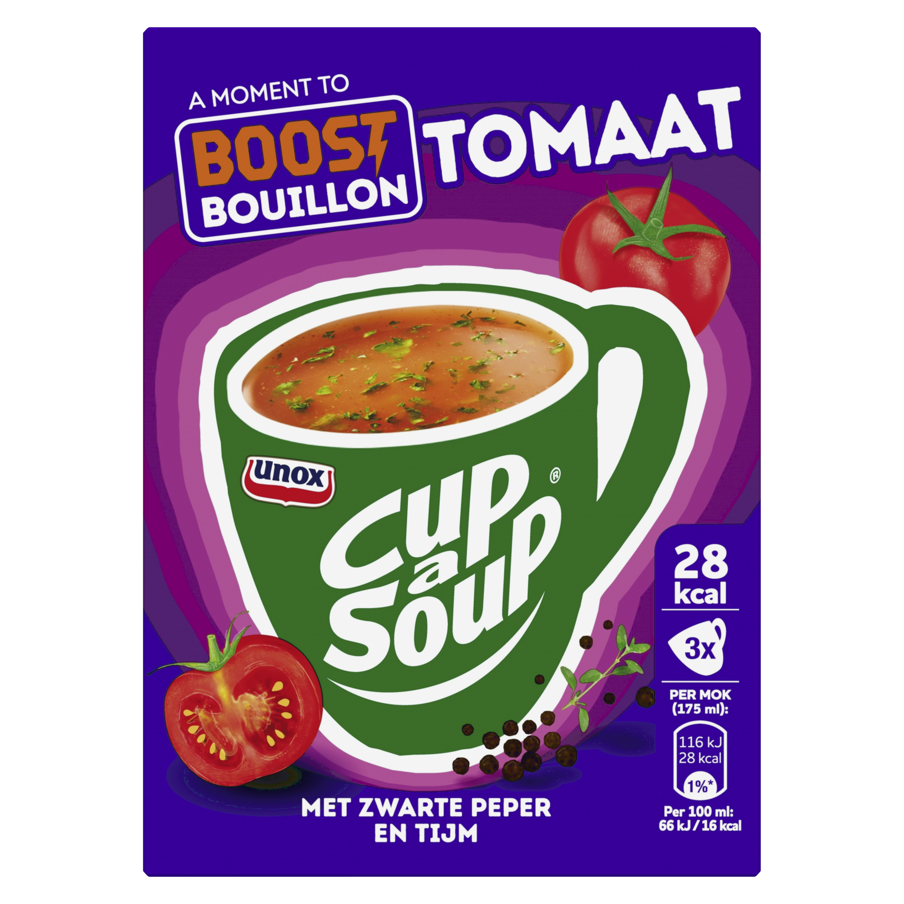Cup-a-Soup Boost Tomaat 3x175 ml