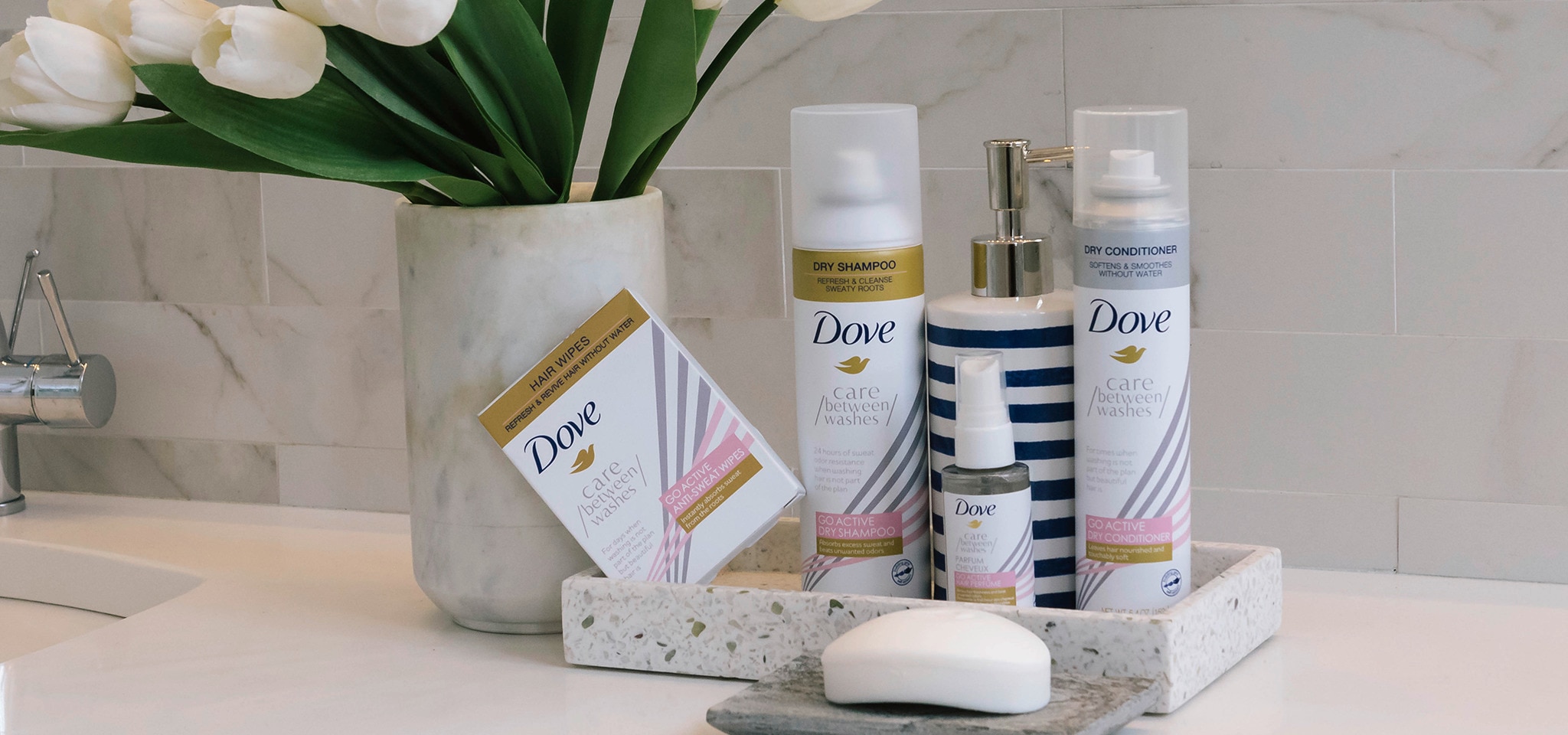 Dove - How to use dry shampoo spray and dry conditioner