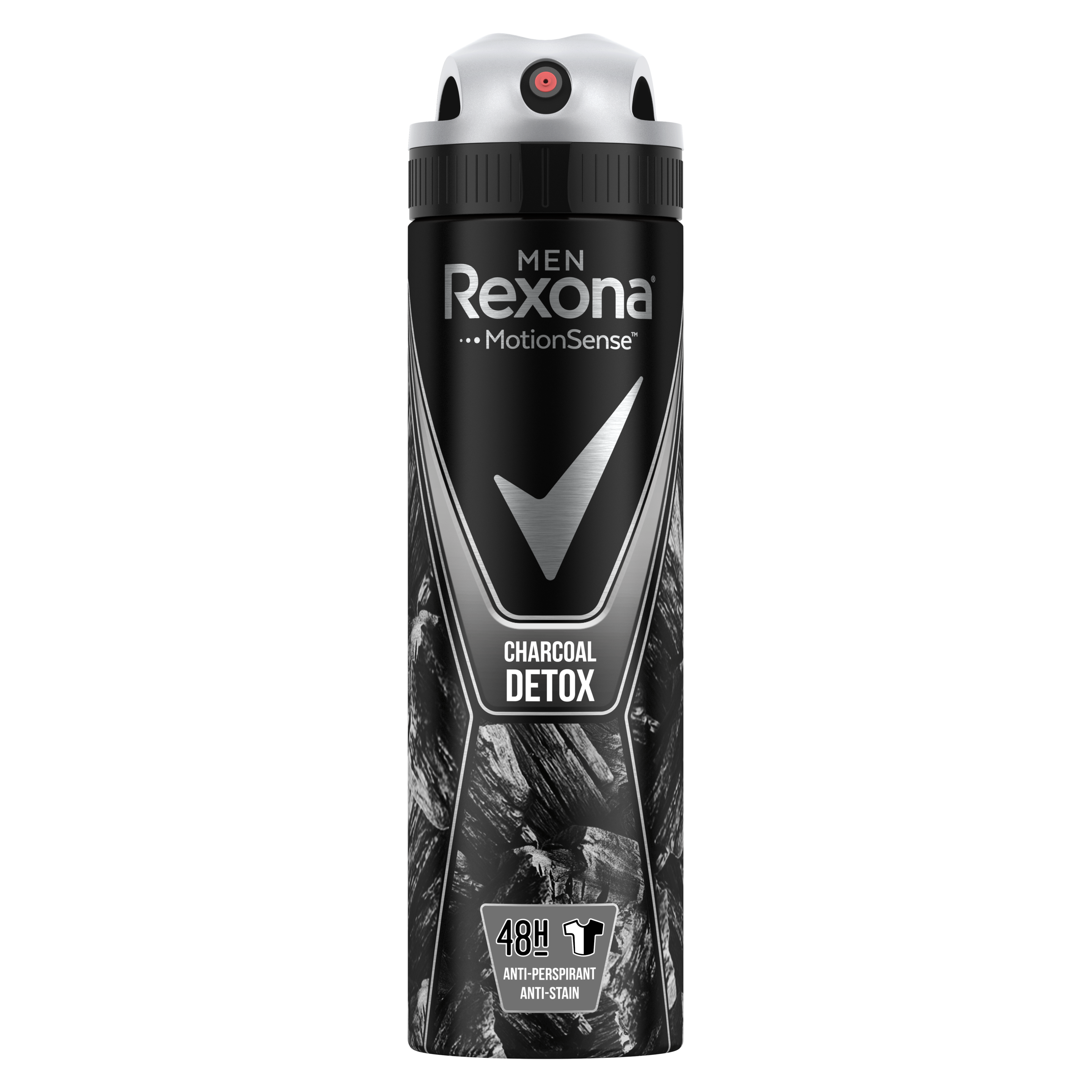 Rexona Men Antiperspirant Charcoal Detox Aerosol 150ml