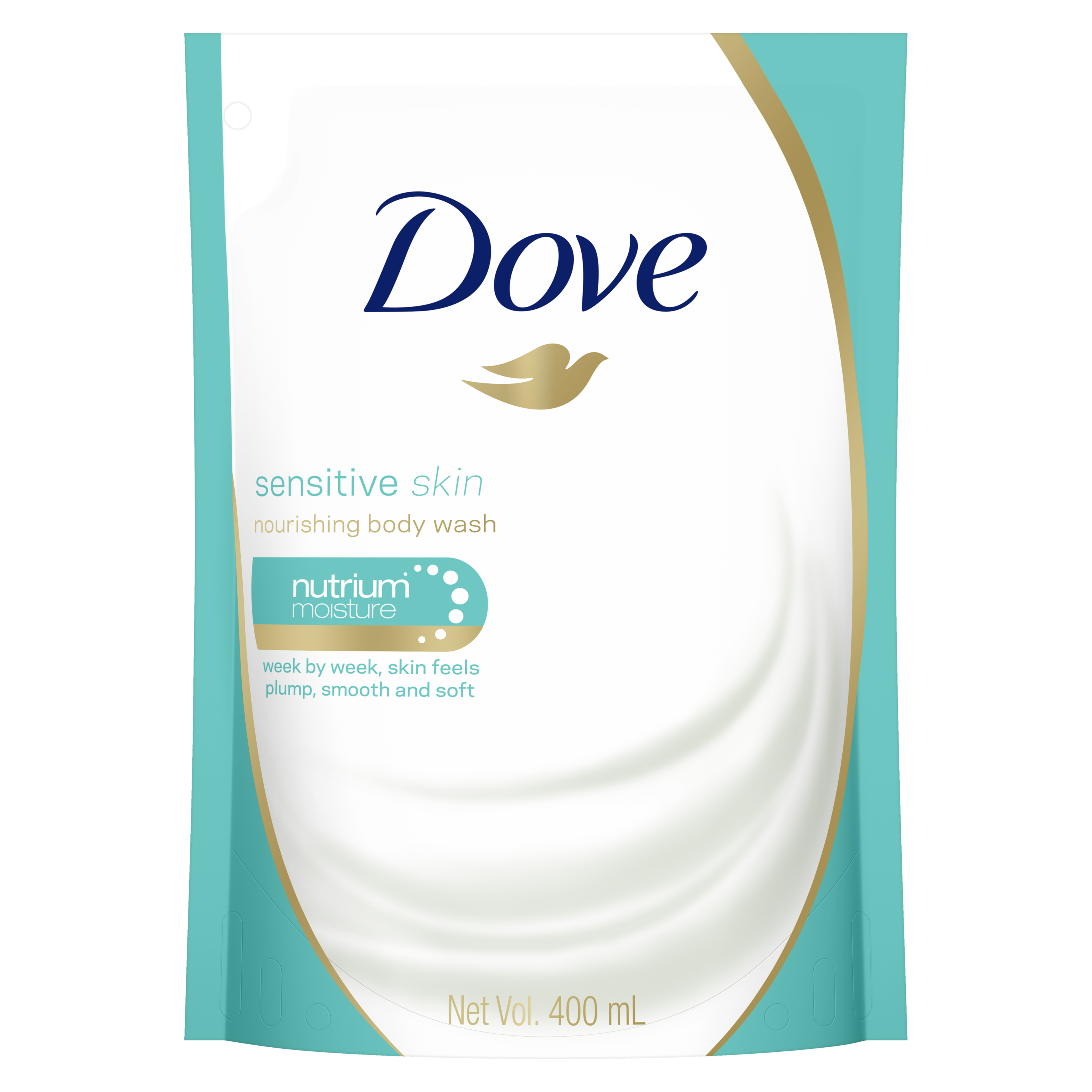 Dove Sensitive Skin Body Wash Refill packshot