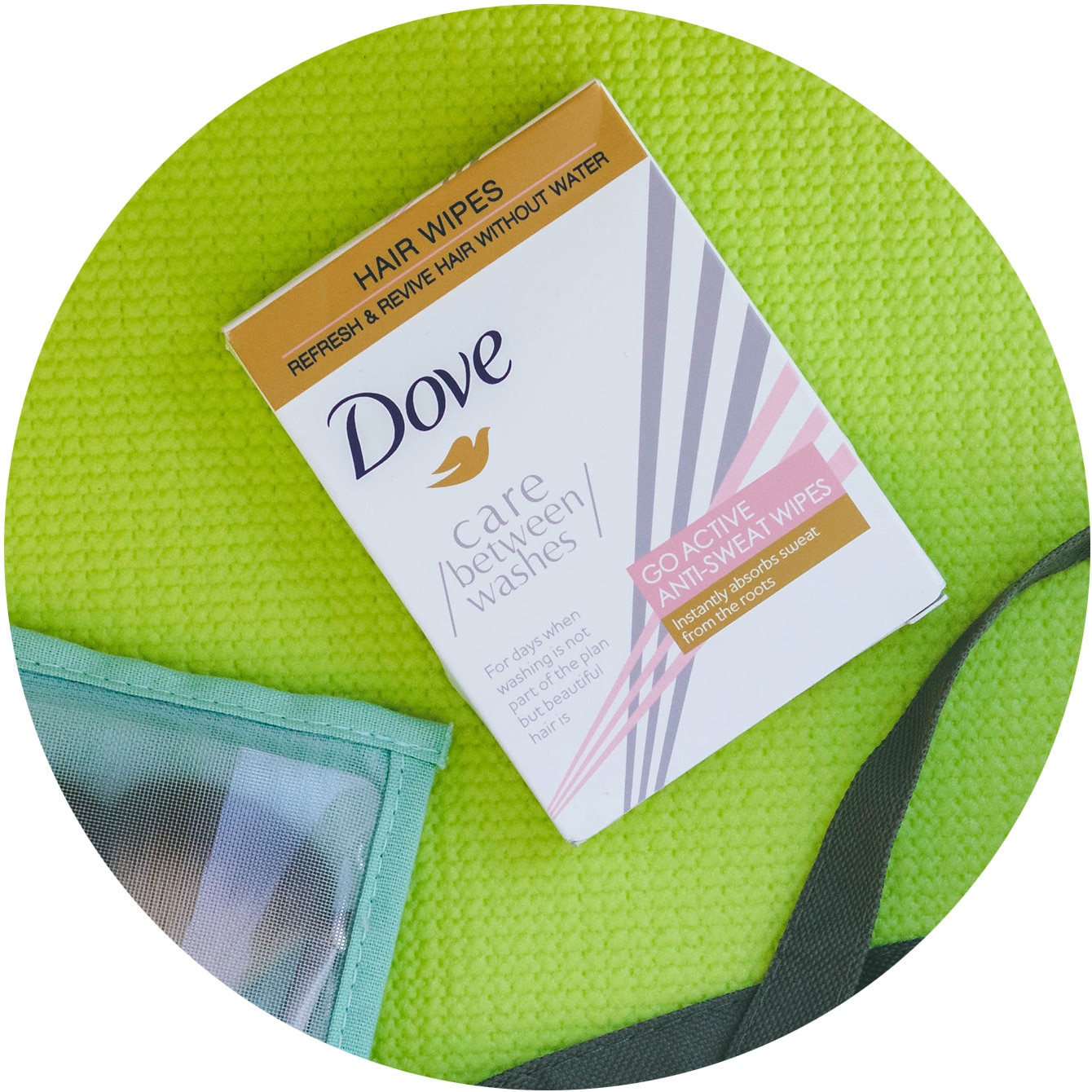 After: Make the most of dry shampoo wipes