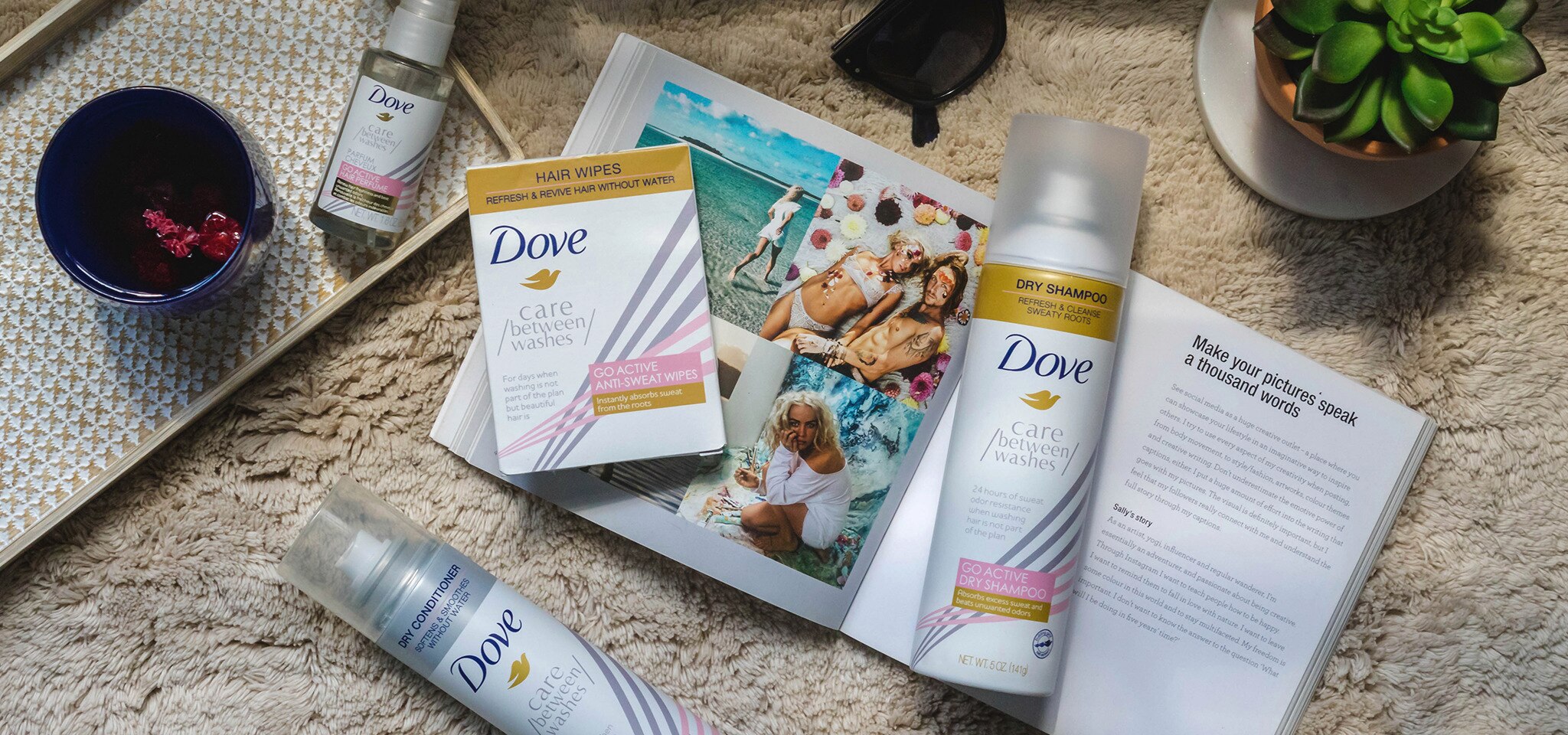 Dove Care between Washes Go Active Hair Care