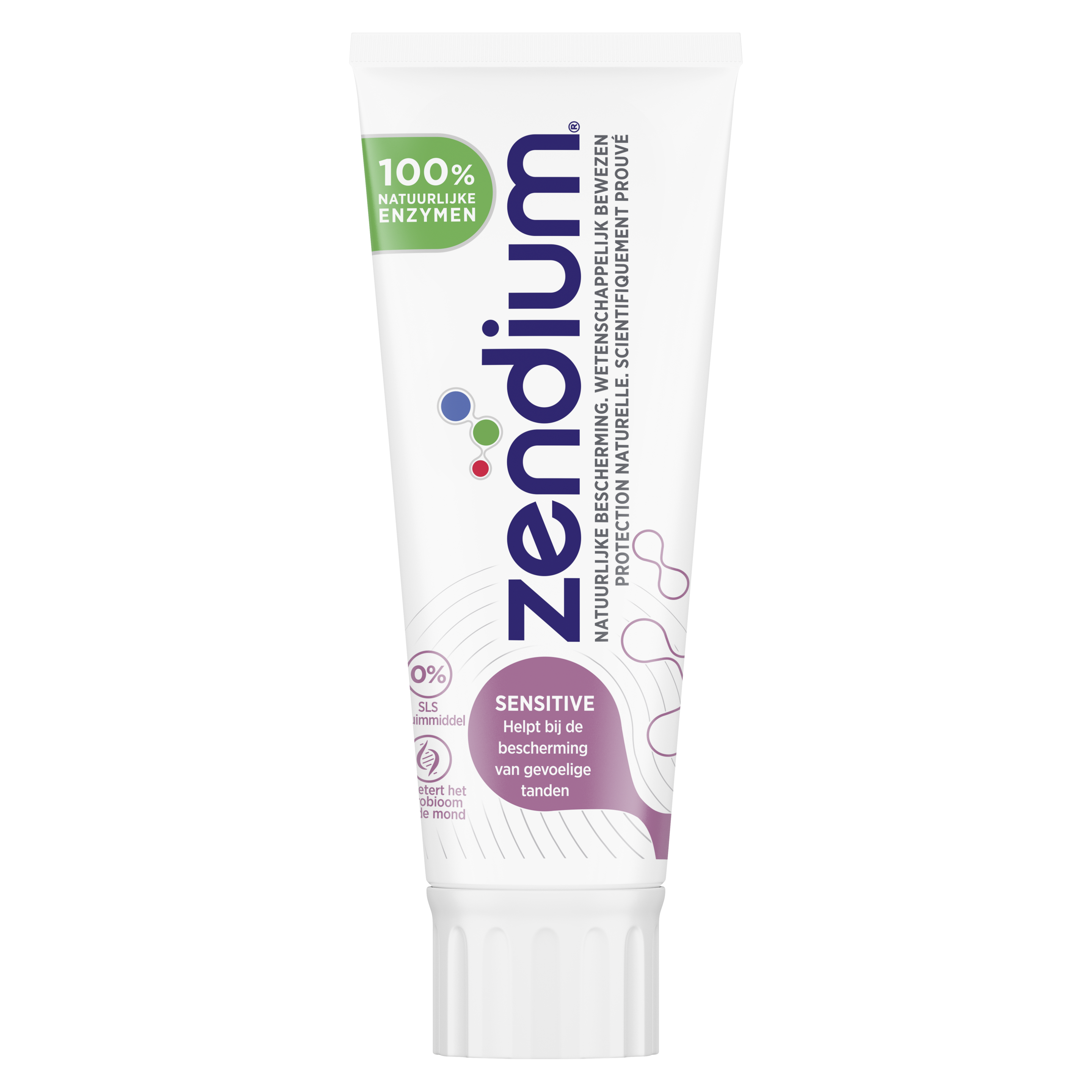 Zendium Sensitive Tandpasta 75 ml front