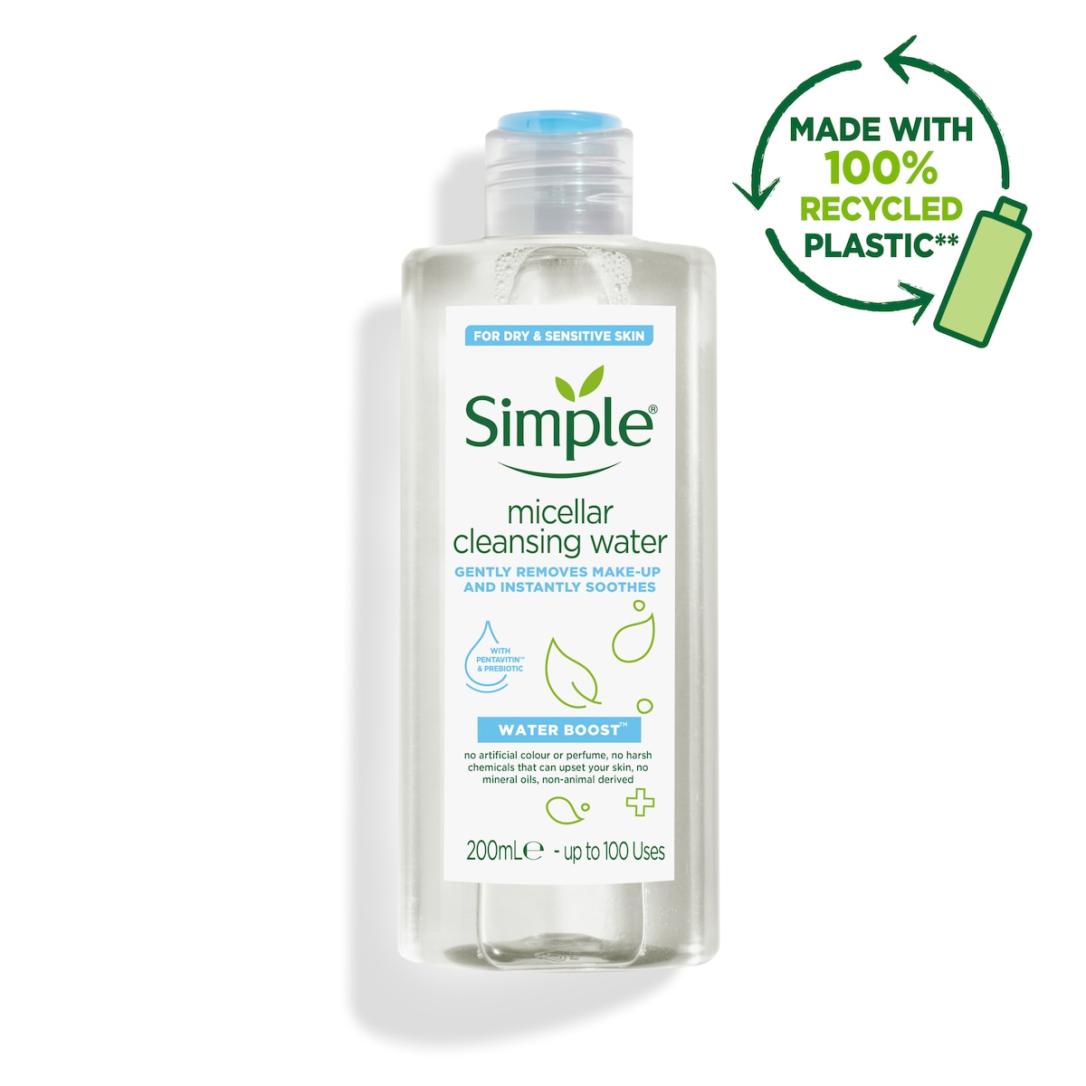 Water Boost Cleansing Micellar Water by Simple