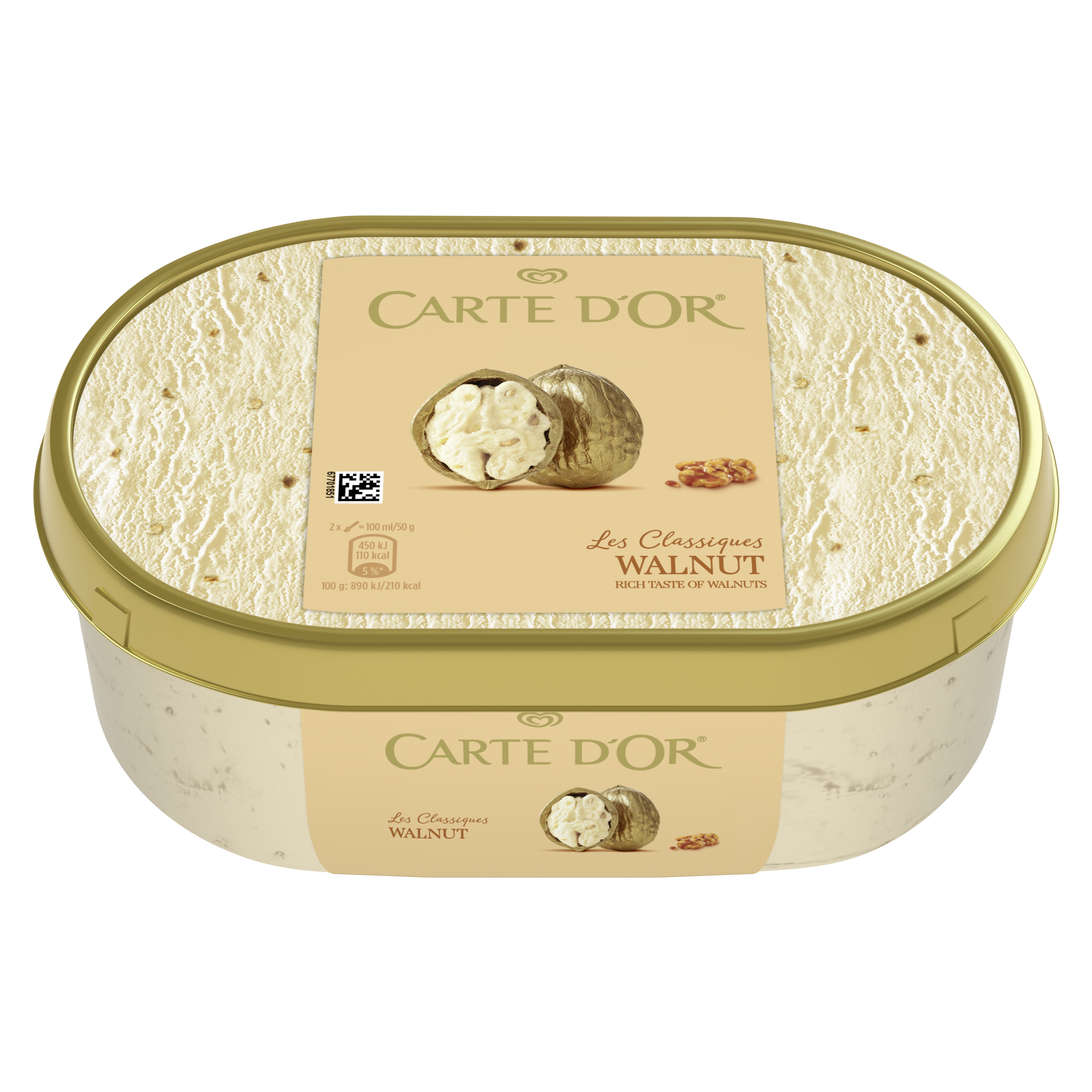 Carte d'Or zmrzlina Walnut 1000ml