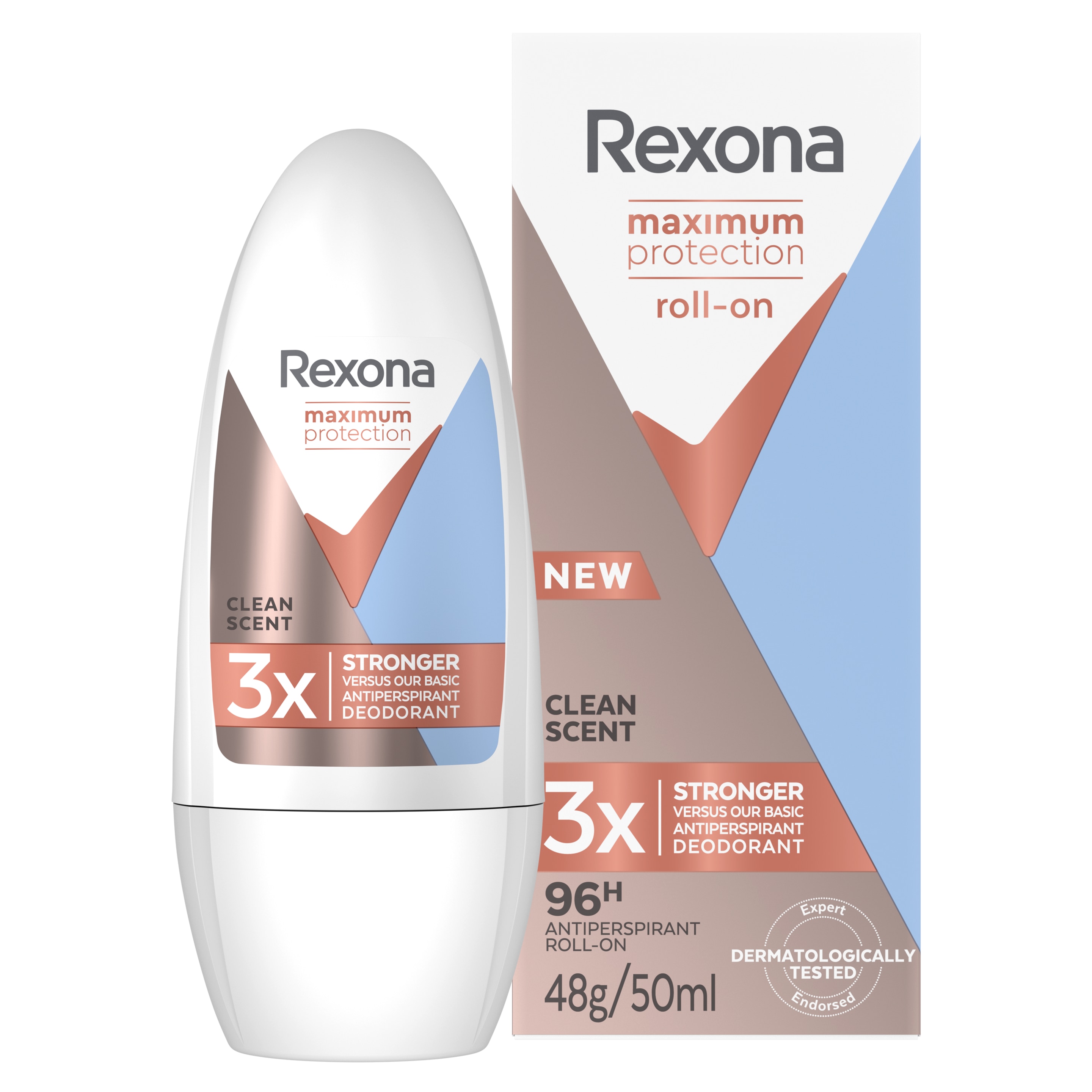 Rexona Clean Scent maximální ochrana v kuličkovém antiperspirantu
