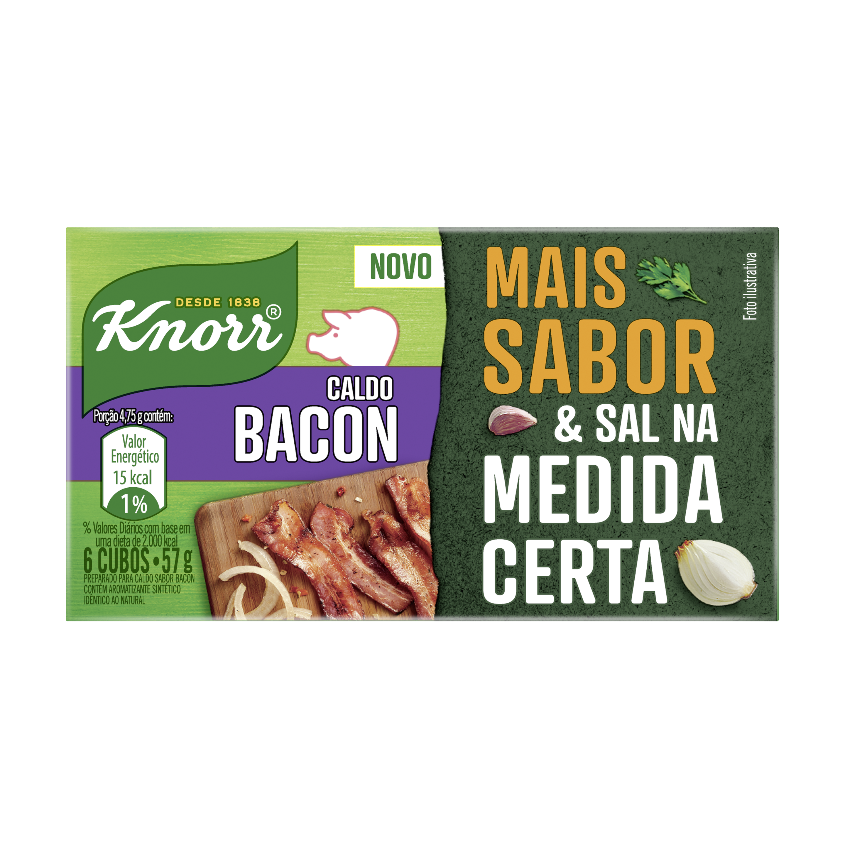 Caldo Knorr Bacon