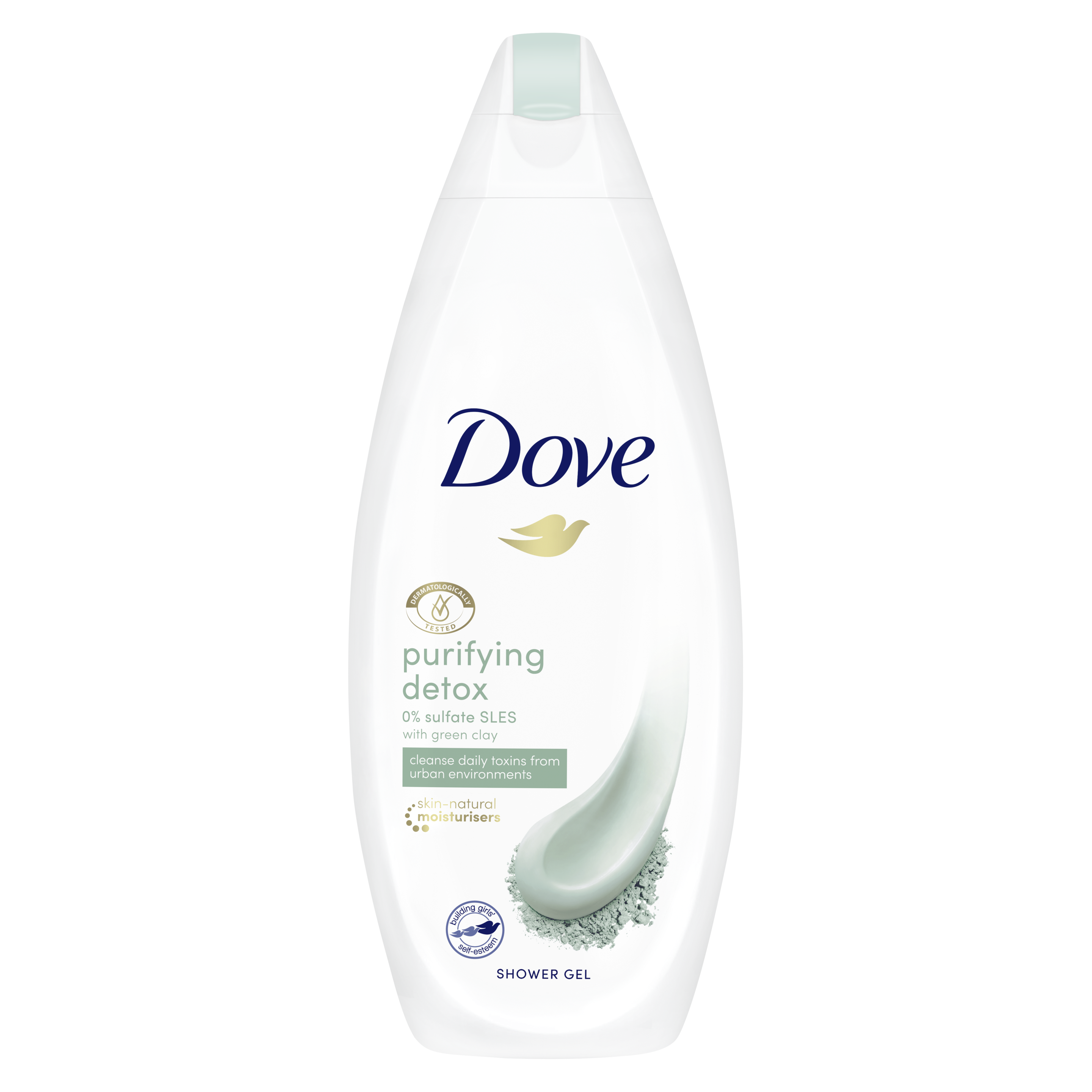 Dove Purifying Detox with Green Clay Shower Gel 250ml
