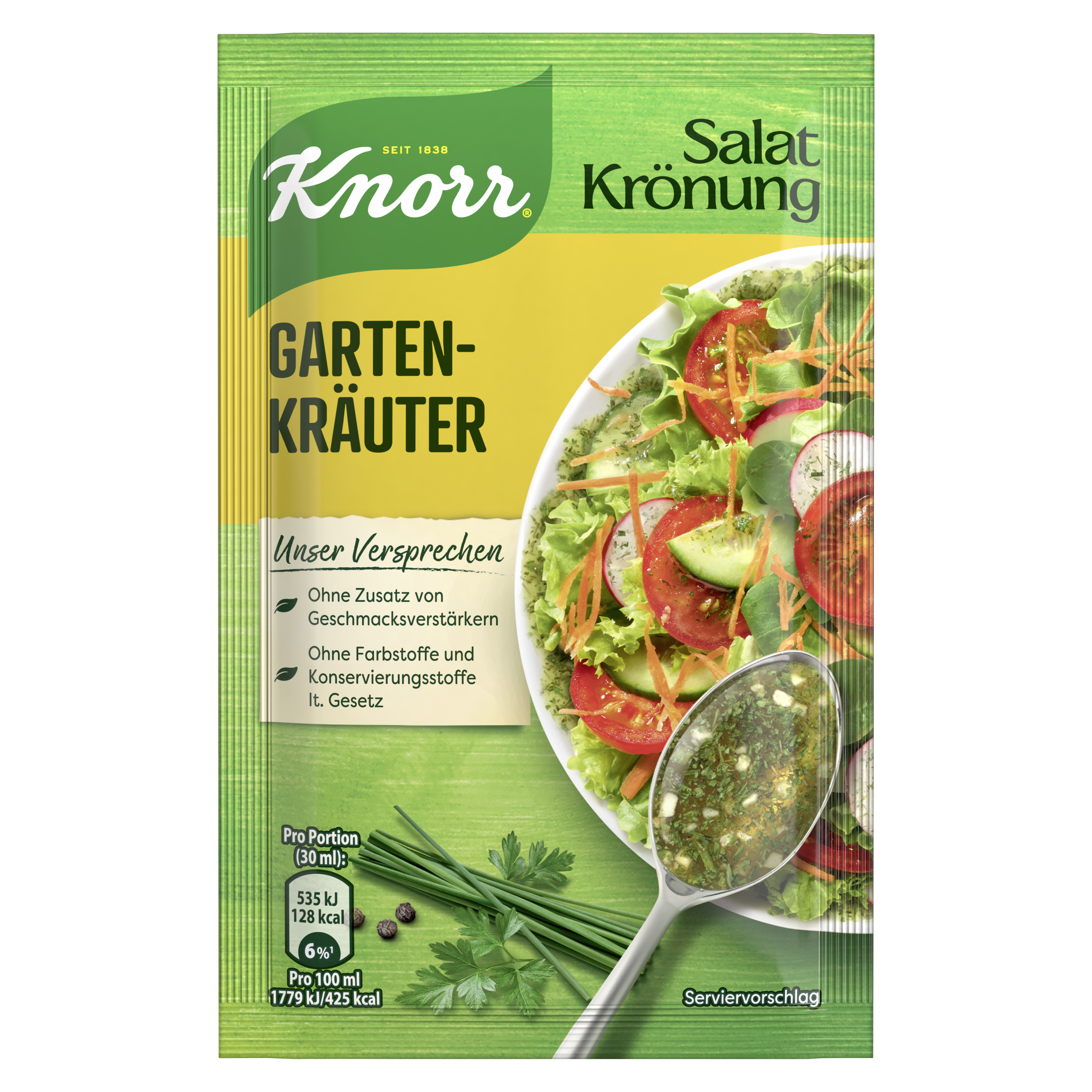 Knorr Salatkrönung Gartenkräuter Dressing 3er-Pack