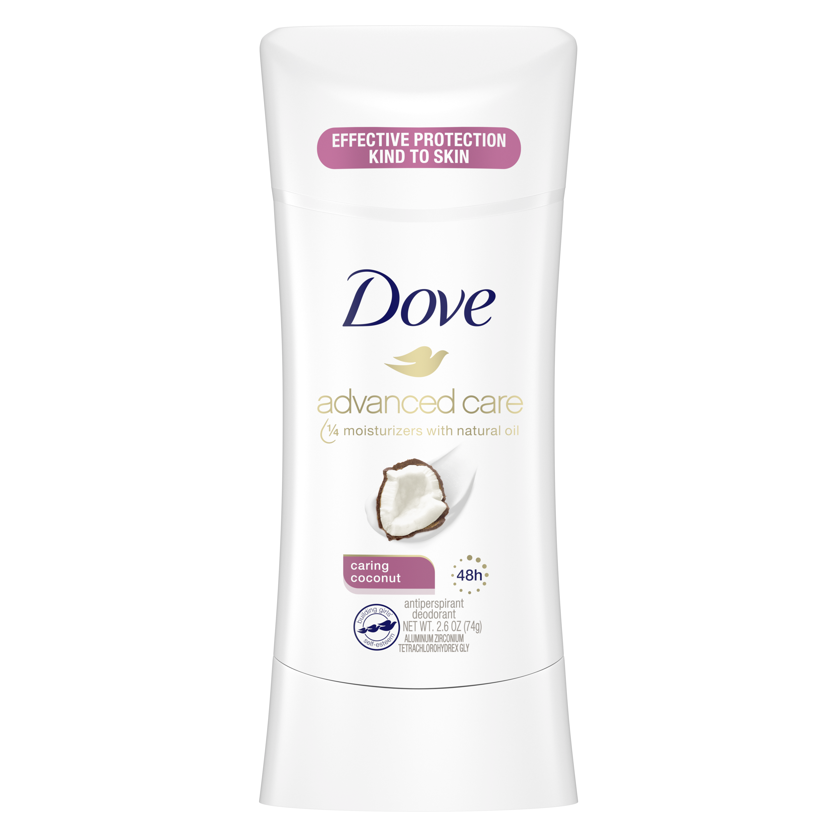 Dove Advanced Care Caring Coconut Antiperspirant 2.6 oz