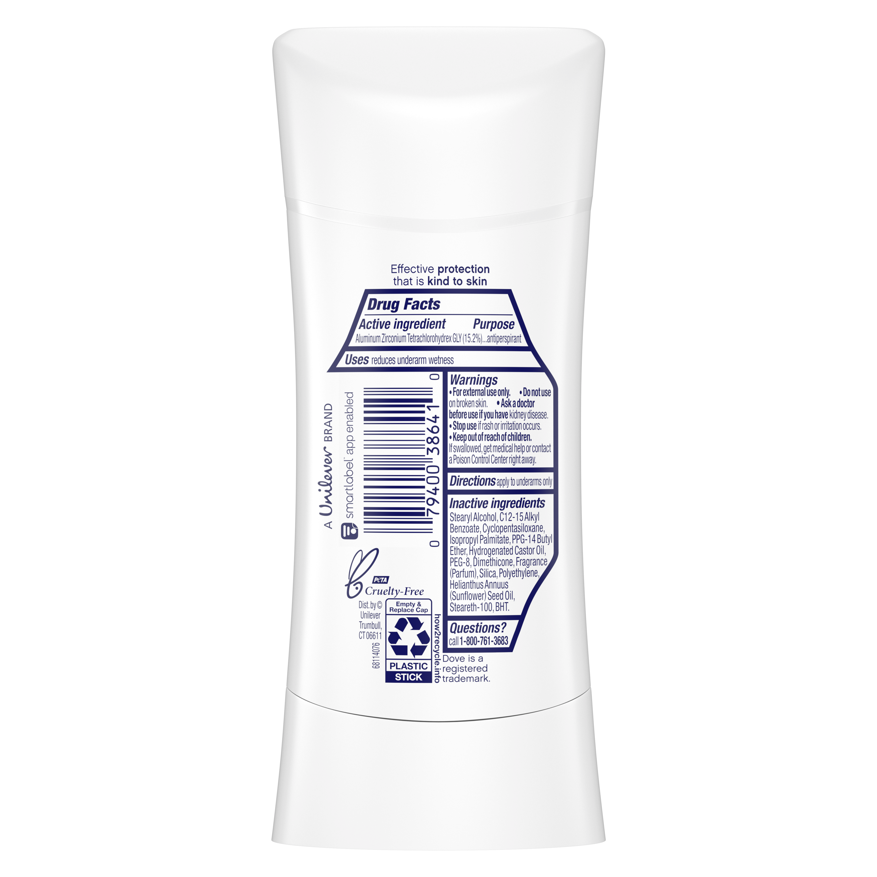 Advanced Care Antiperspirant Deodorant Stick Caring Coconut