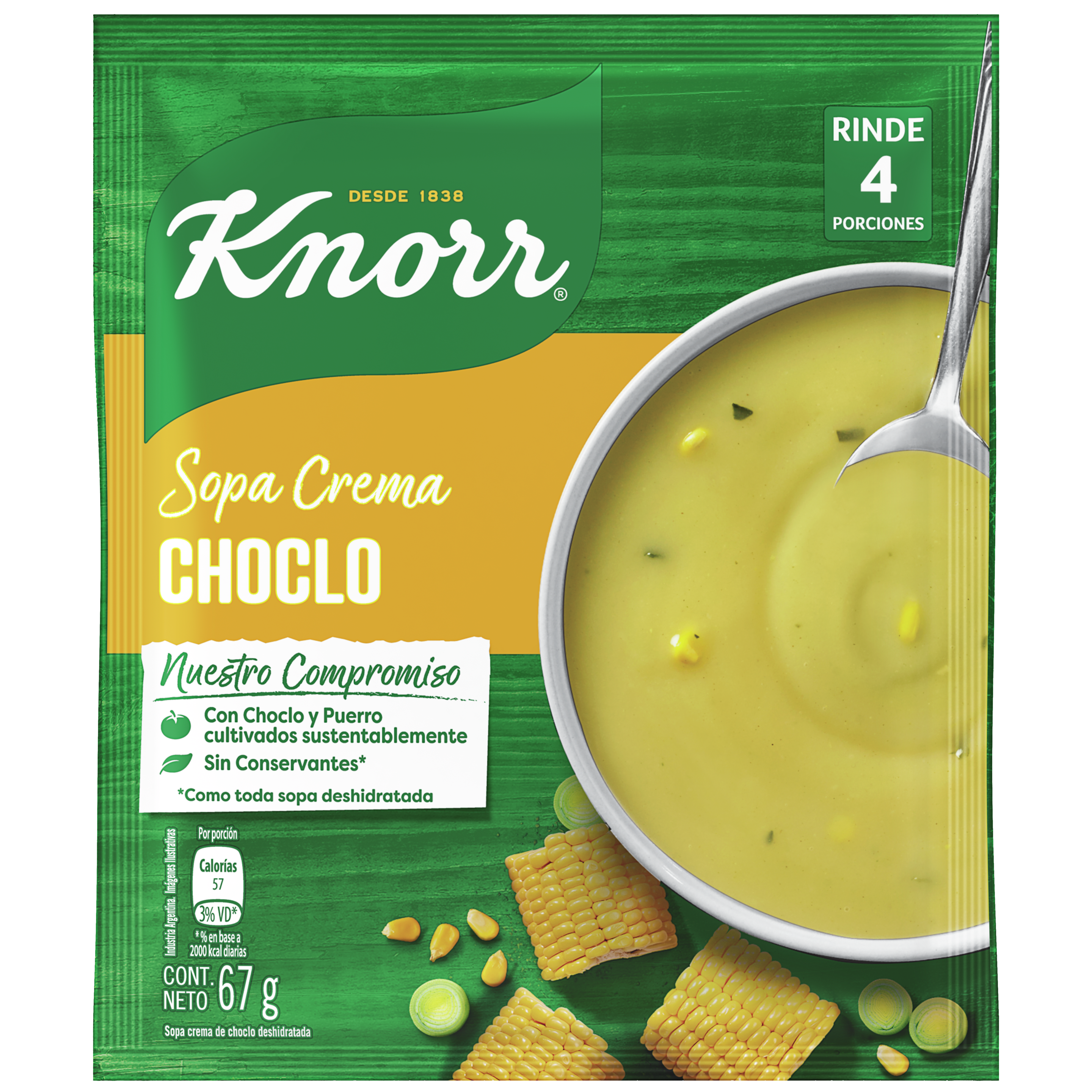 Sopa Crema de Choclo