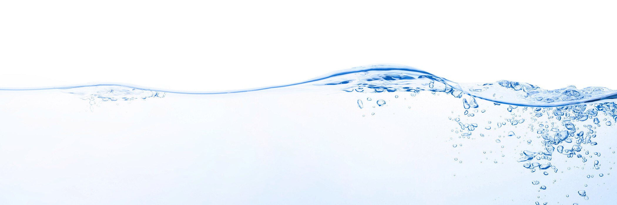 Dwarsdoorsnede van water