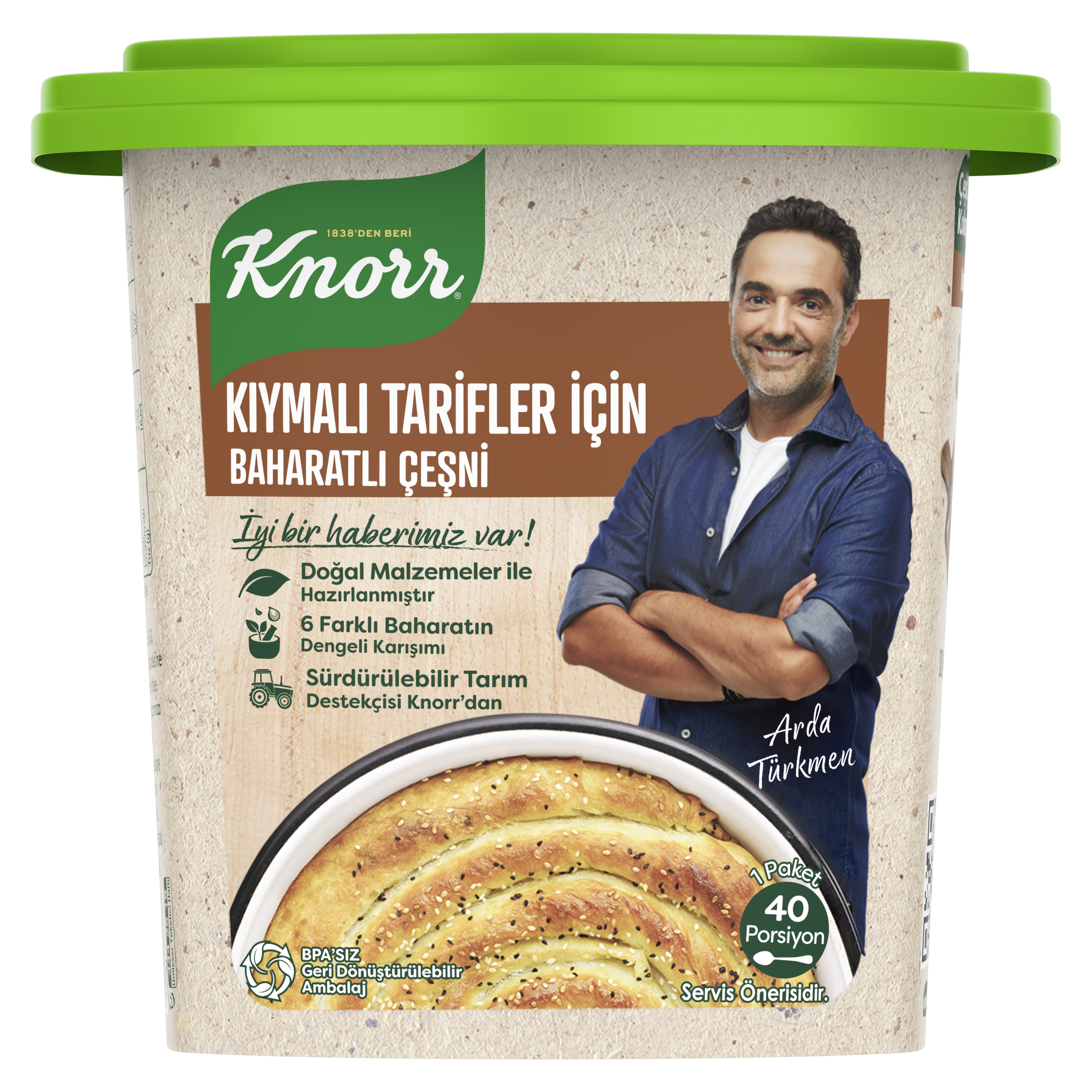 Knorr Kıymalı Tarifler İçin Baharatlı Çeşni