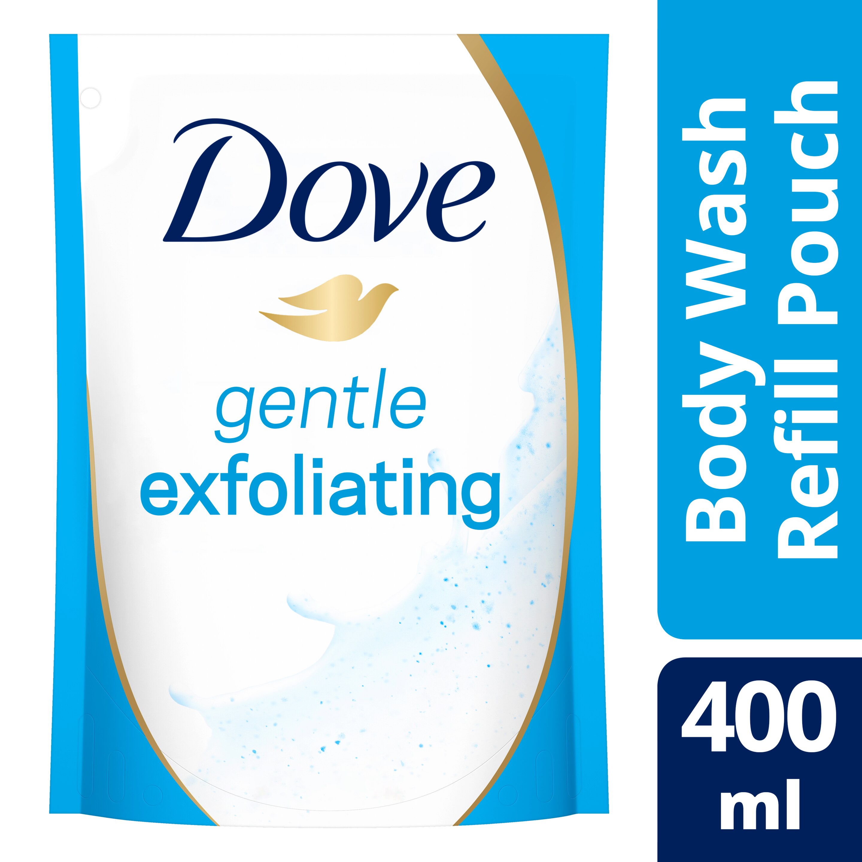 Dove Body Wash Refill Pouch Gentle Exfoliating