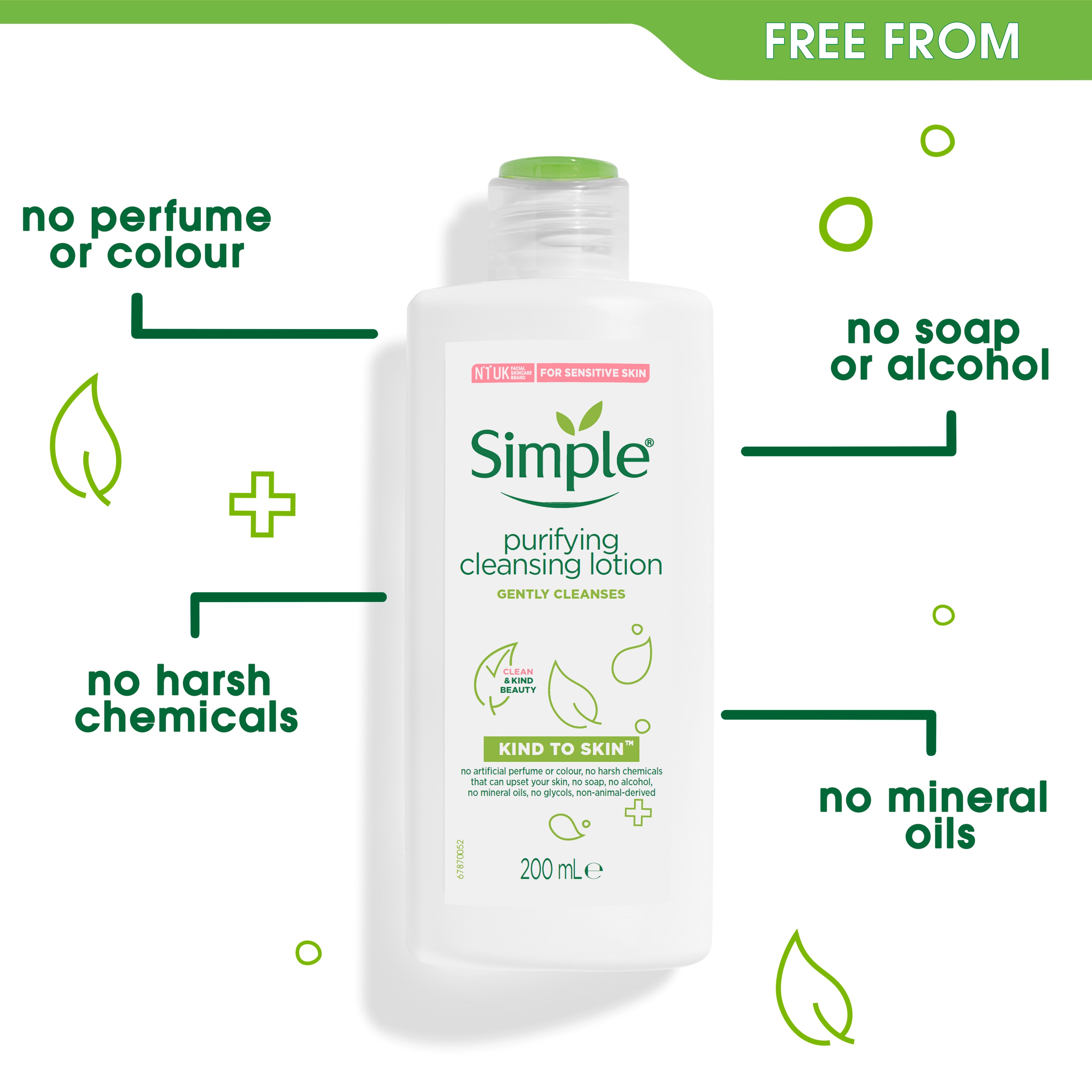 Kind to Skin Purifying Cleansing Lotion