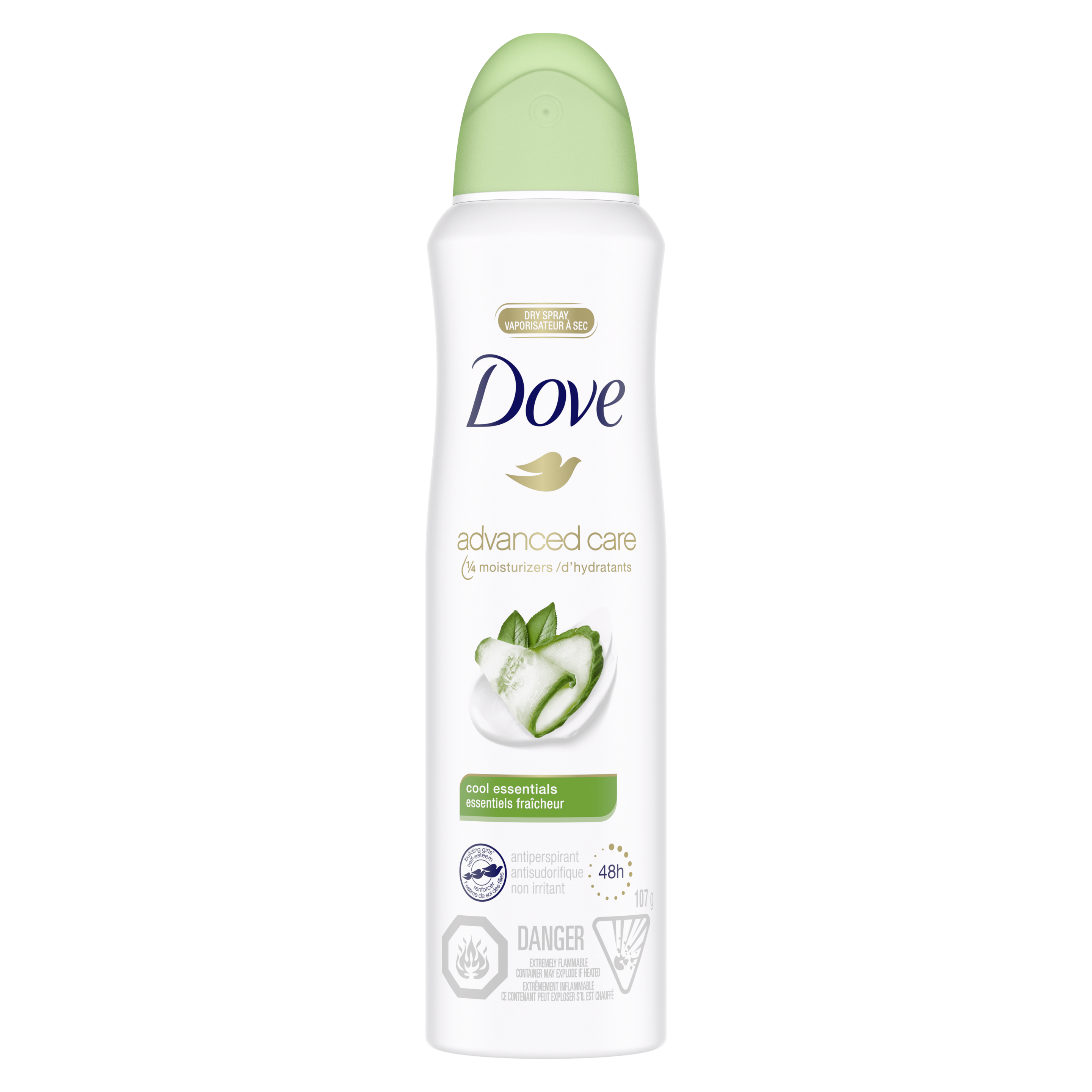 Advanced Care Cool Essentials Dry Spray- Dove