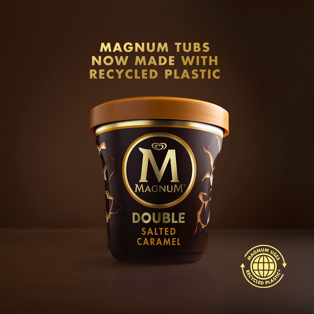 Magnum Tubs now made with recyclable plastic