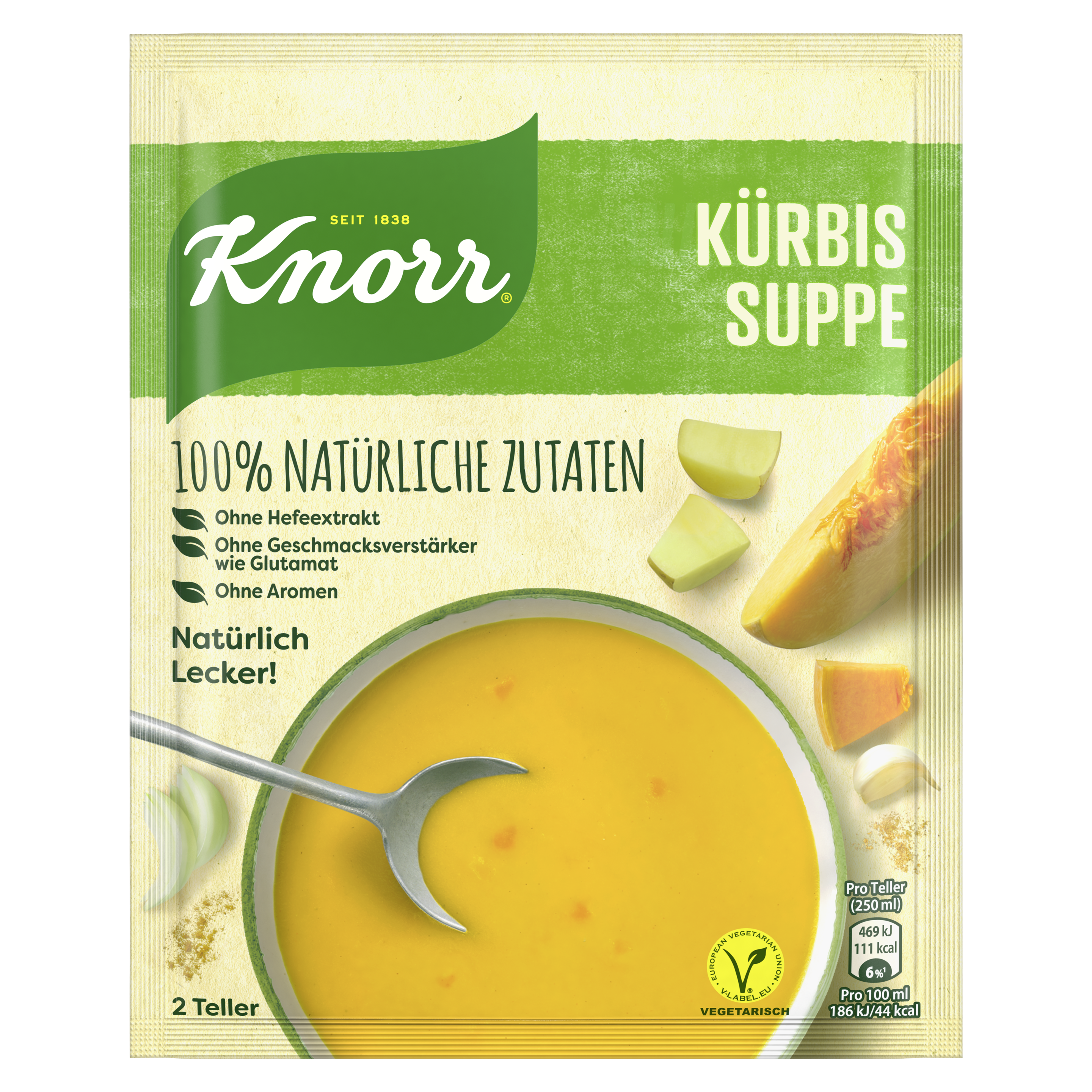 Knorr Natürlich Lecker! Kürbis Suppe 500ml Beutel