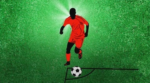 Football Taking corner kicks and free kicks