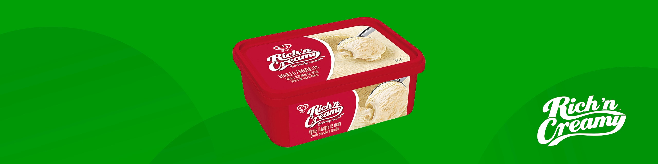Rich 'n Creamy Vanilla Flavoured Icecream