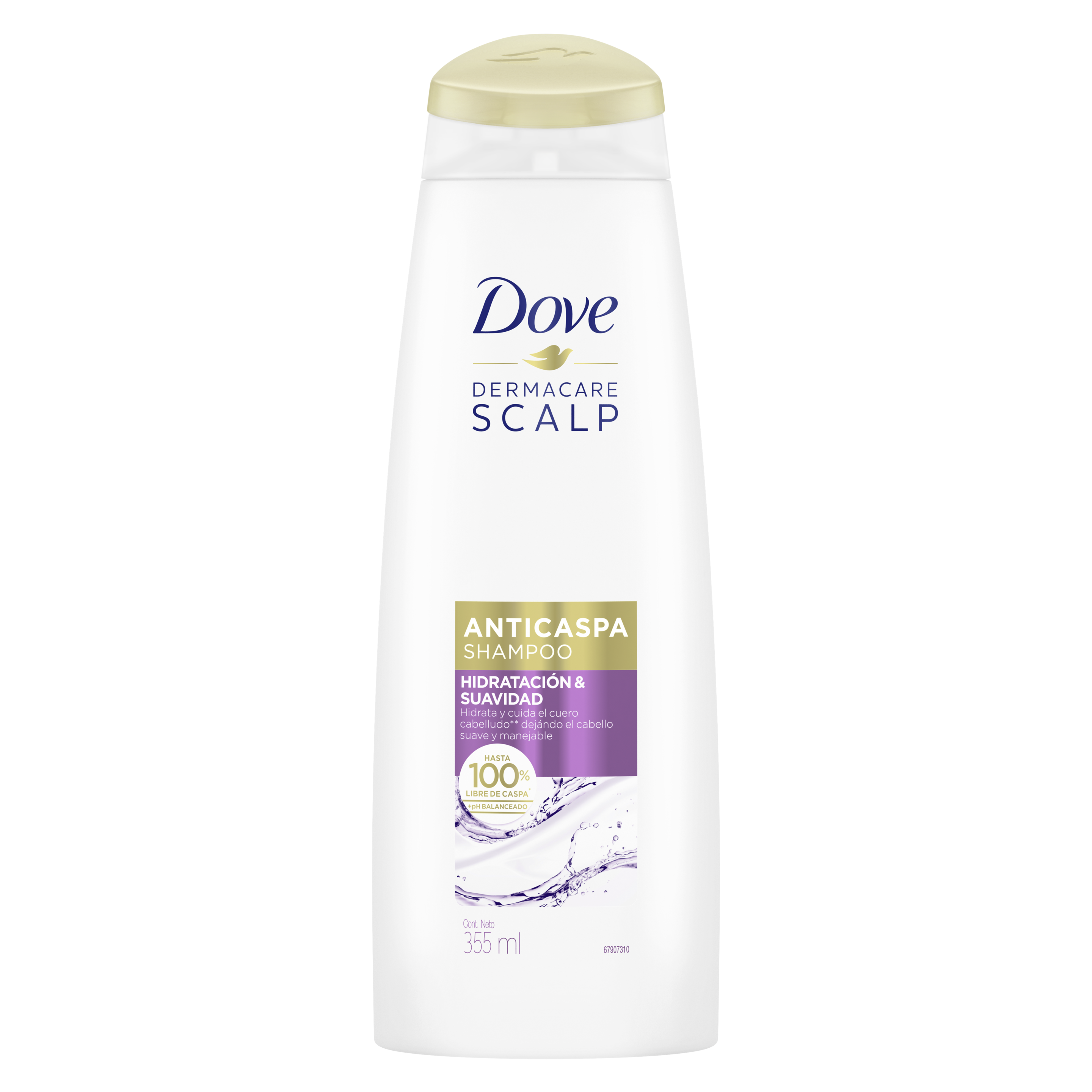 Shampoo Dove Hidratación y Suavidad
