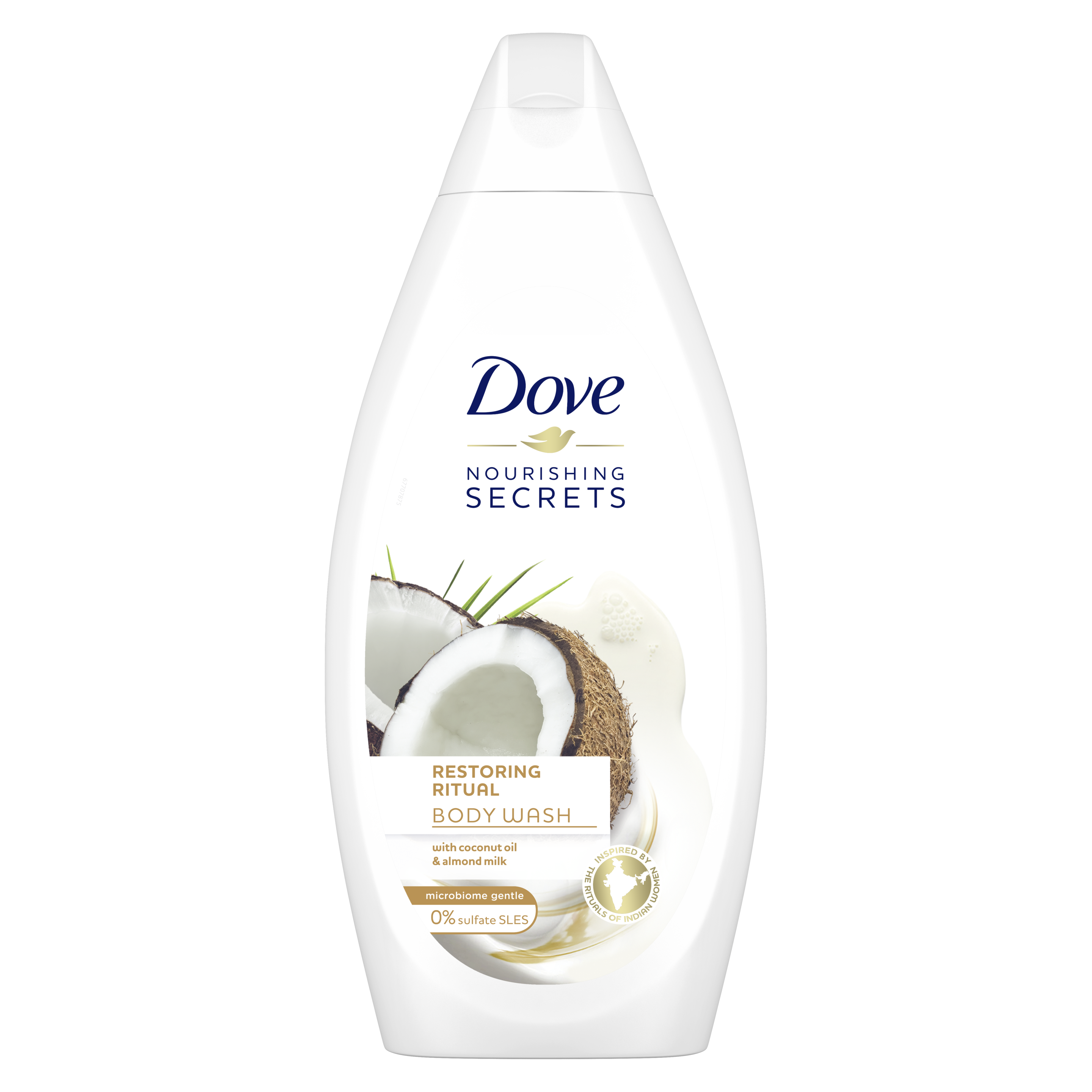 Dove Restoring Ritual Body Wash - Coconut Oil and Almond Milk 500ml