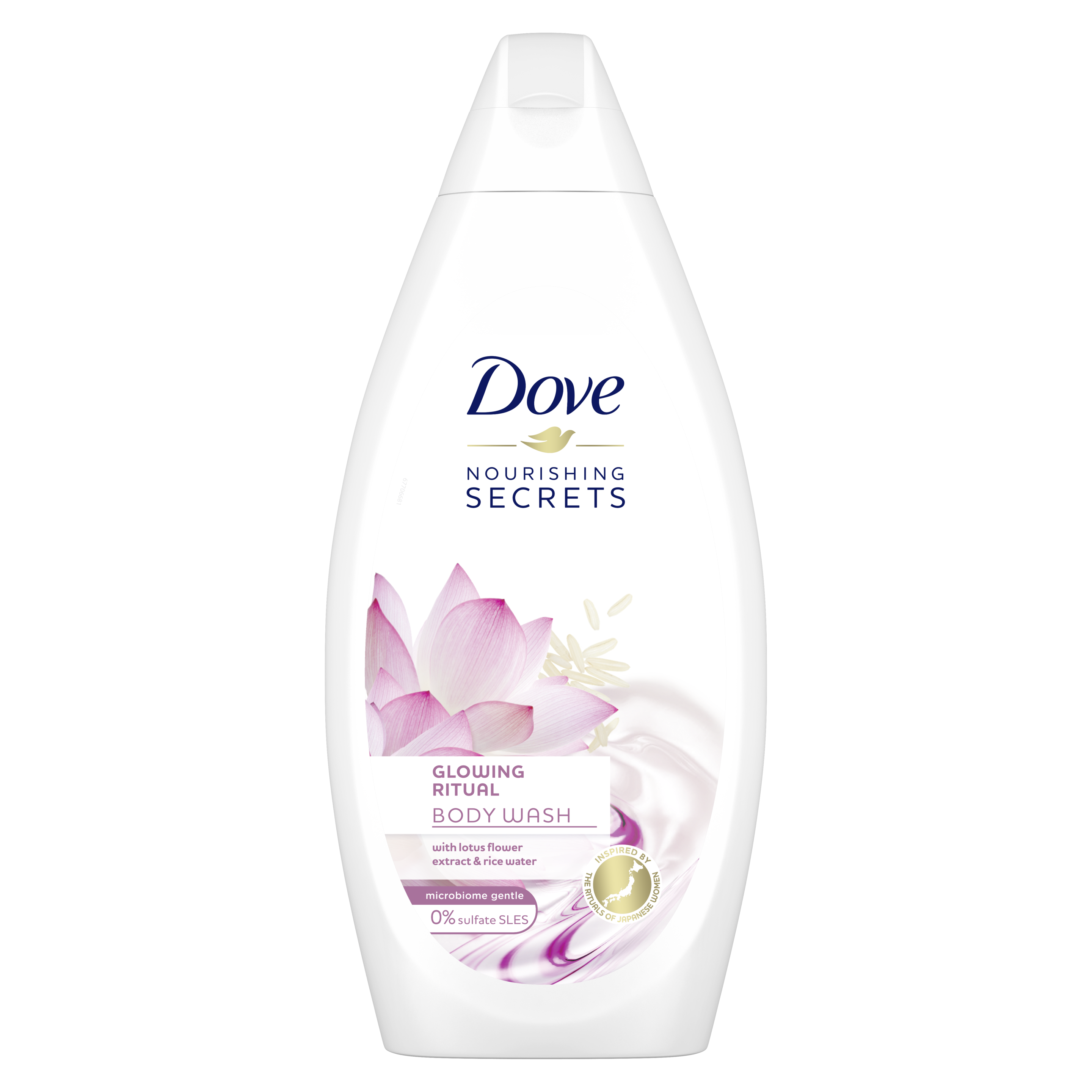 Dove Glowing Ritual Body Wash - Lotus flower and Rice 500ml