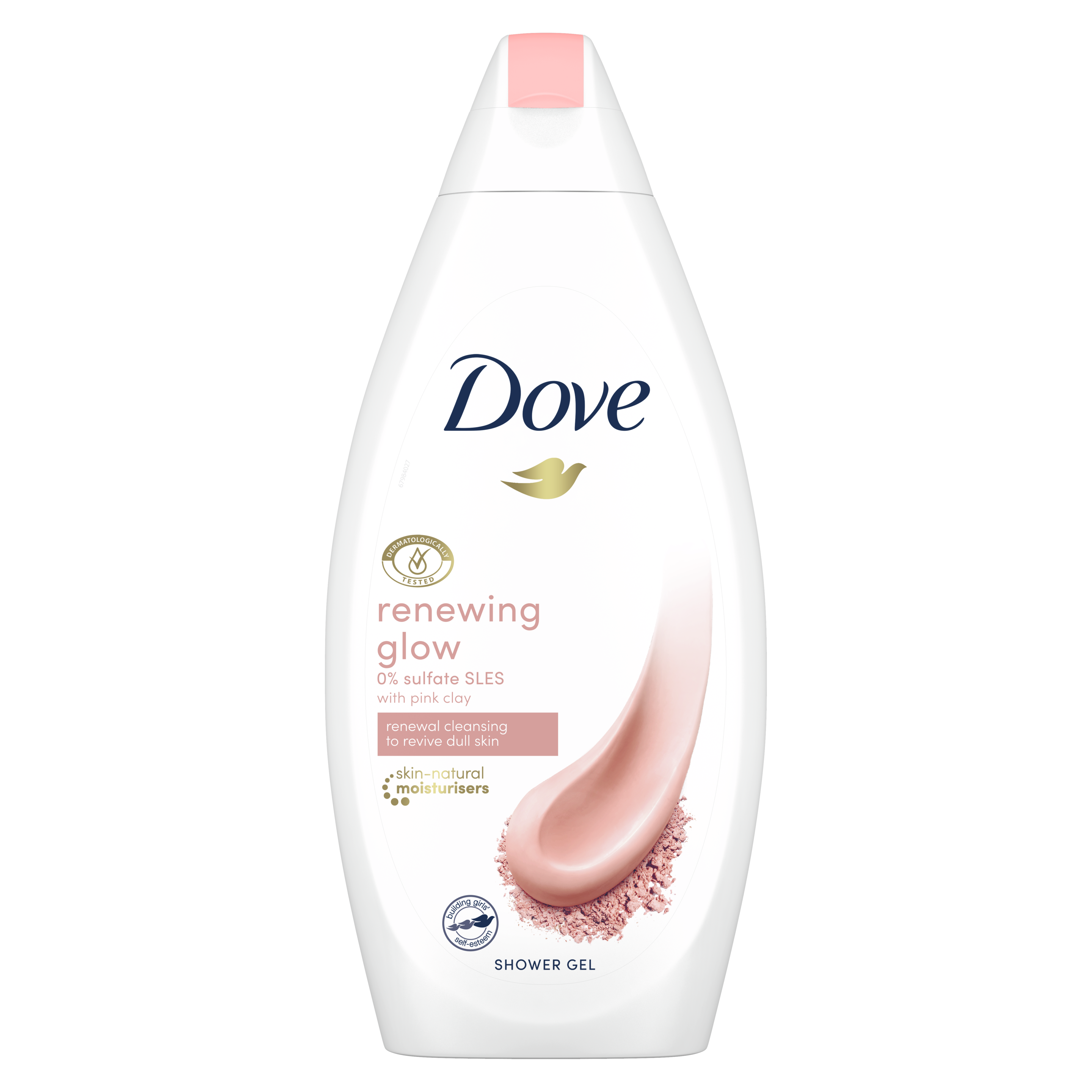 Dove Renewing Glow Pink Clay gel de ducha nutritivo