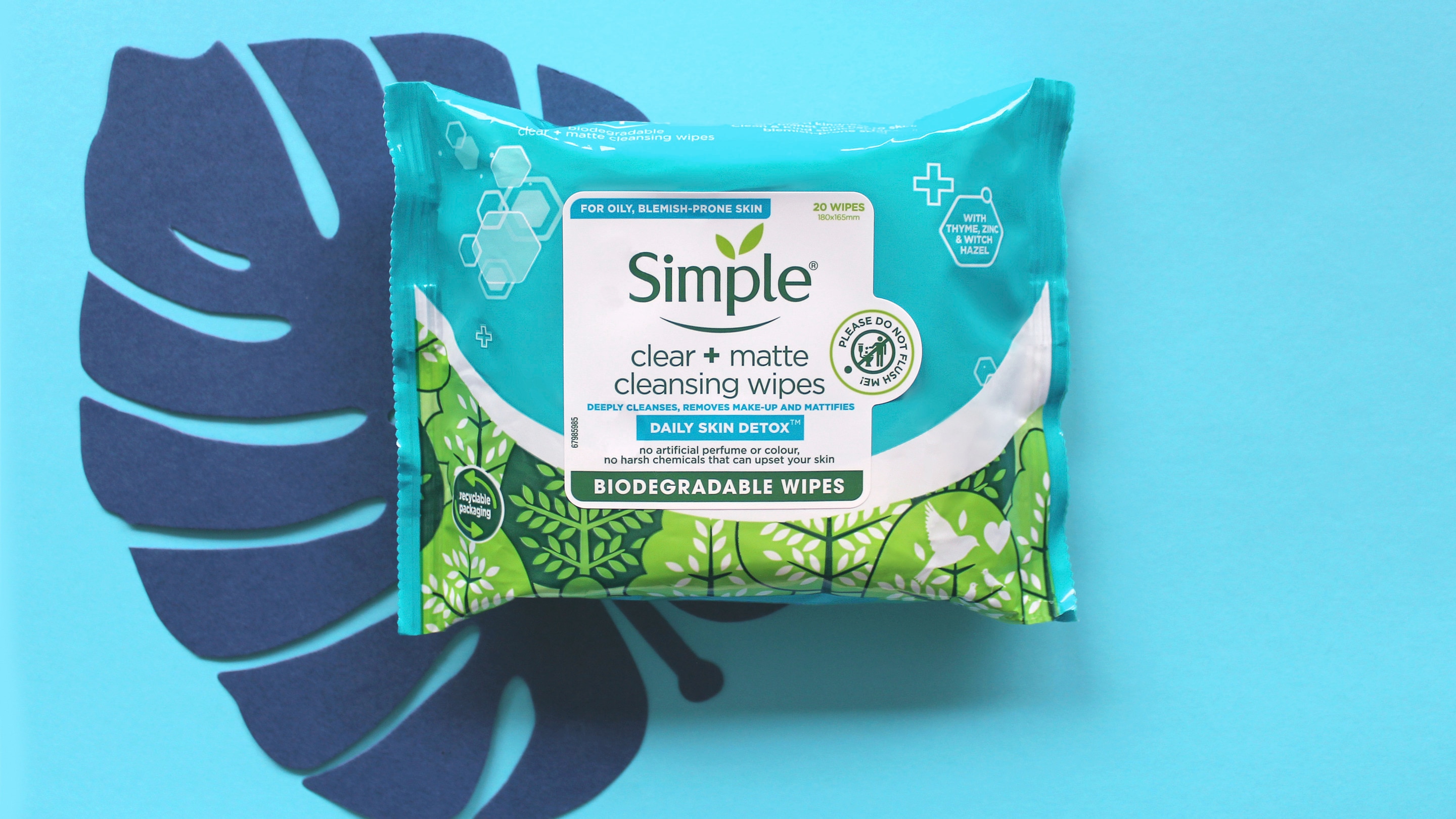 Clear and matte wipes