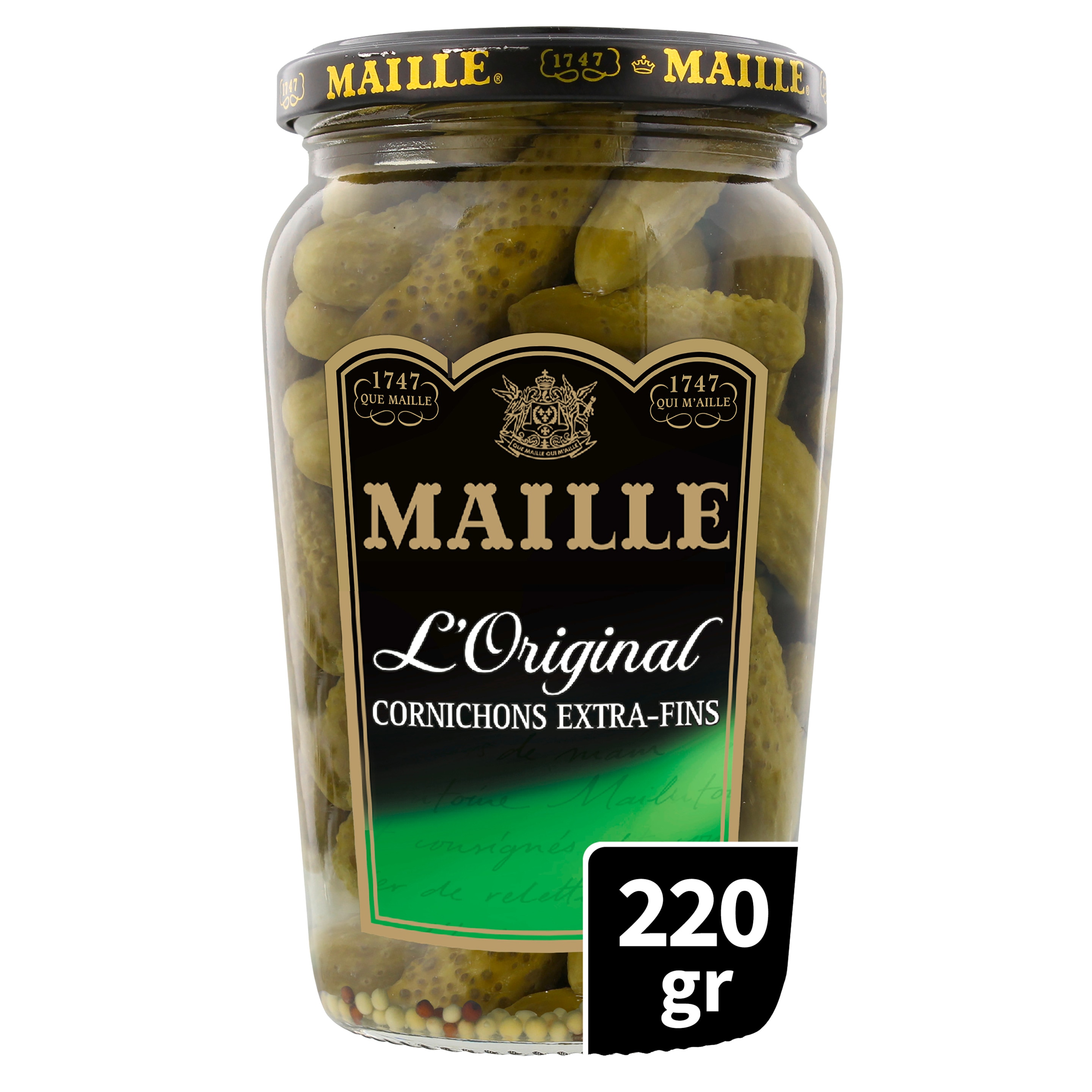 MAILLE CORNICHONS EXTRA-FINS 220G