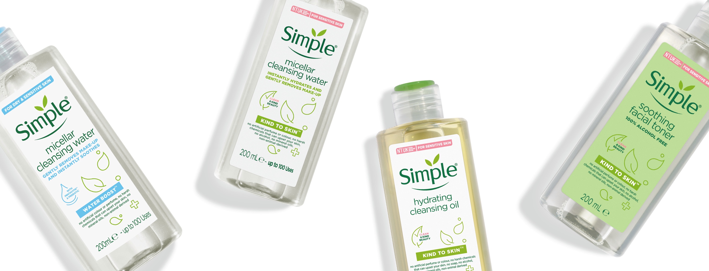 Loạt sản phẩm dưỡng ẩm Simple