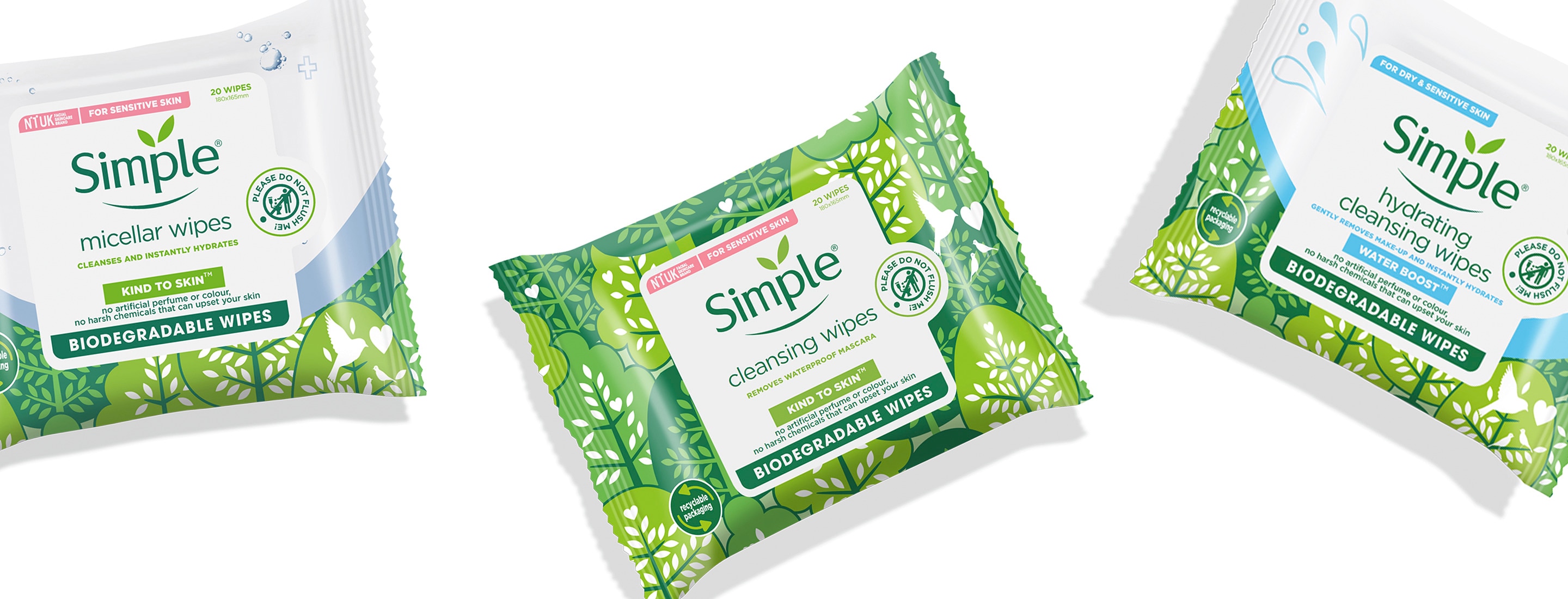 Loạt sản phẩm dưỡng ẩm Simple