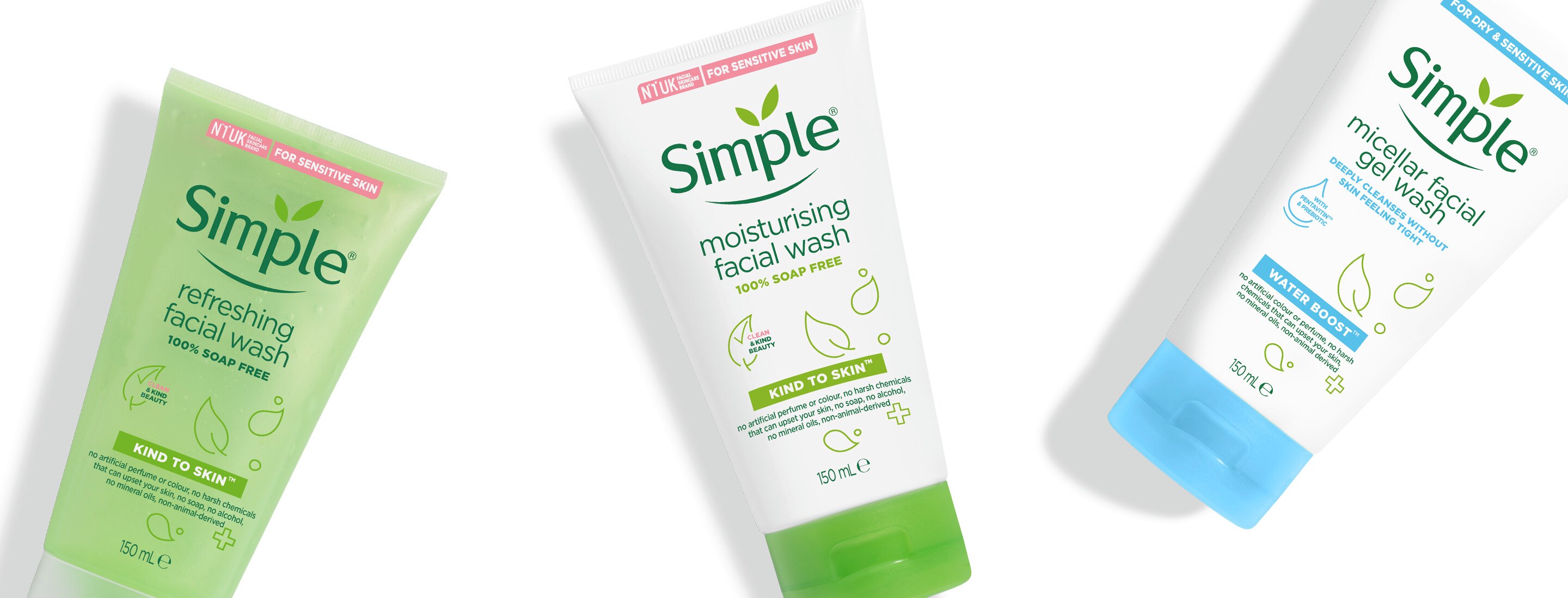 Loạt sản phẩm dưỡng ẩm Simple