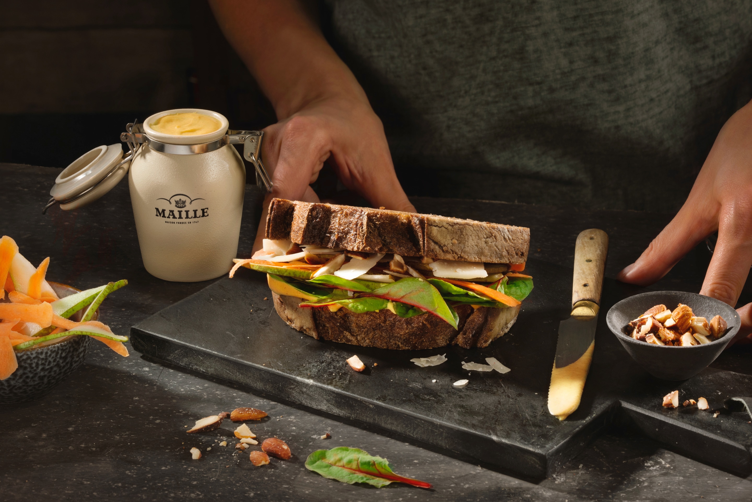 Maille healthy sandwich