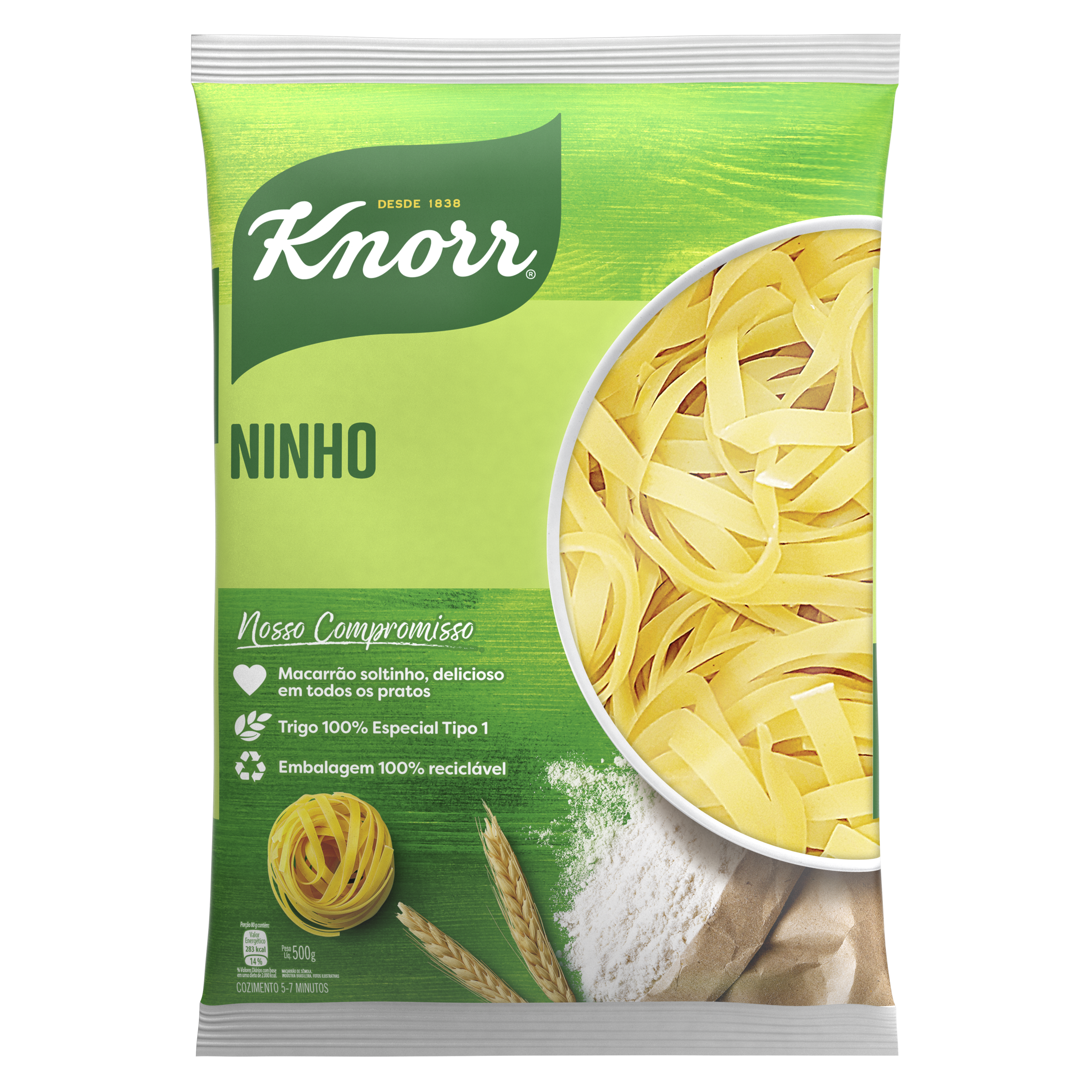 Macarrão Knorr Ninho Sêmola