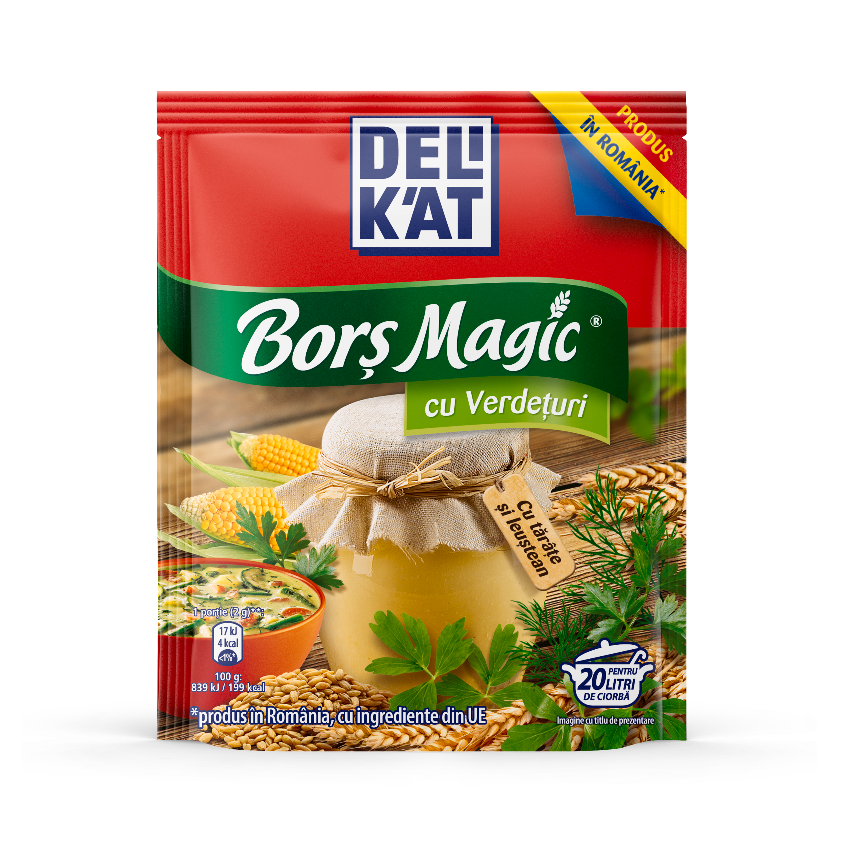 Delikat Borș Magic Legume