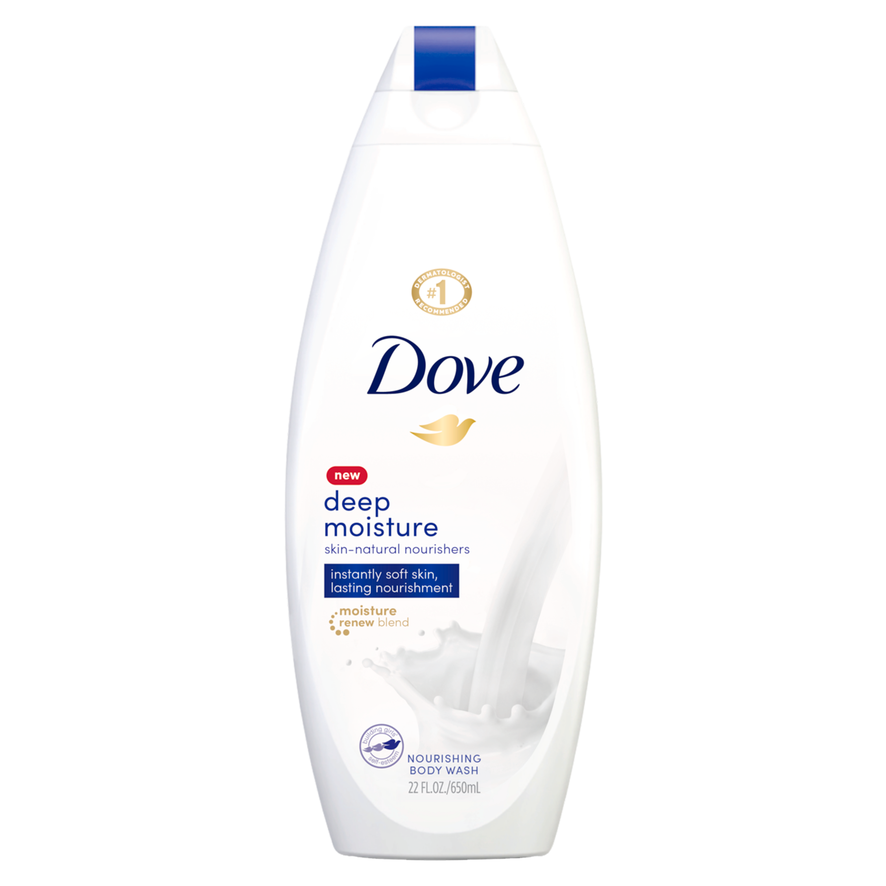 Jabón líquido para el cuerpo Deep Moisture Dove
