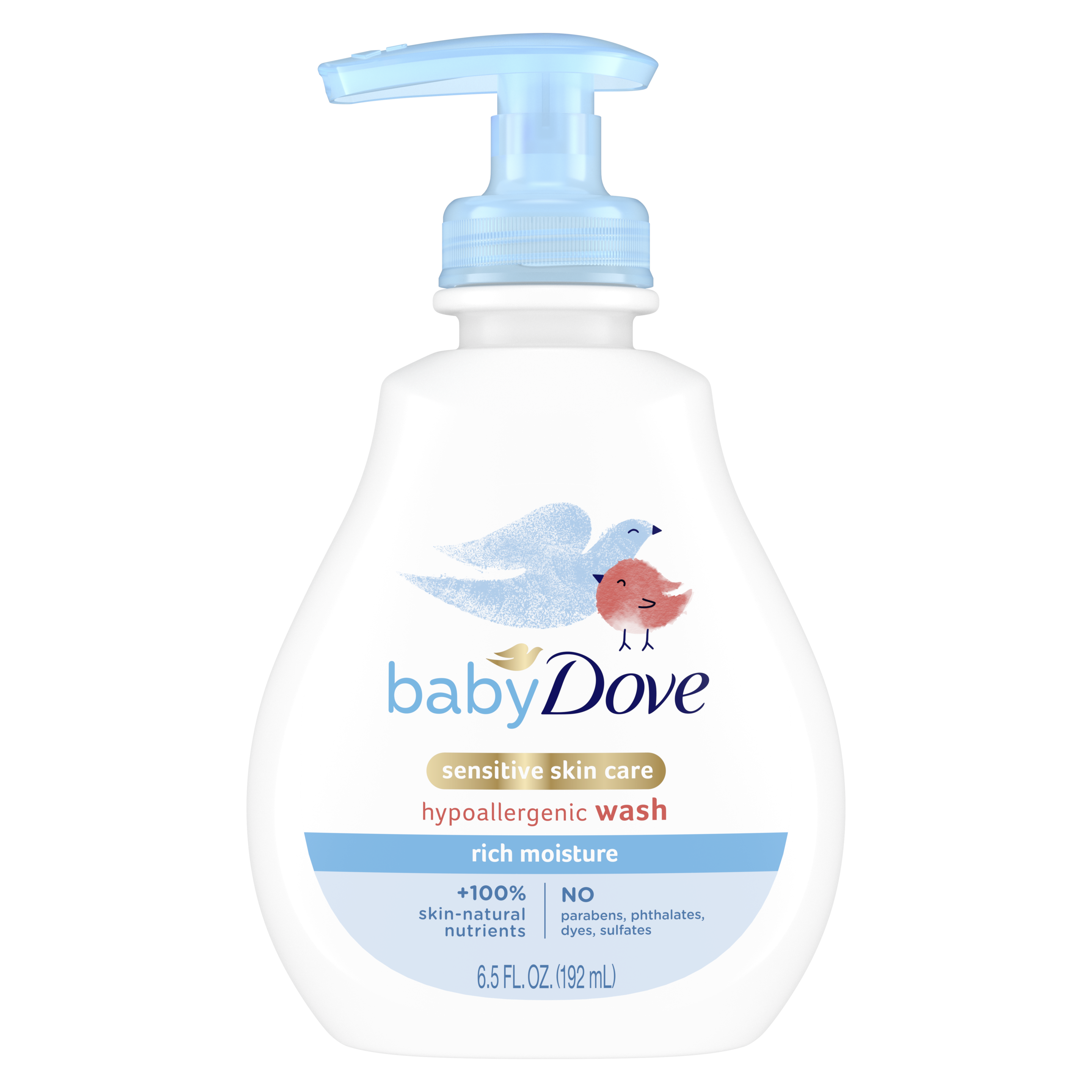 Rich Moisture Hypoallergenic Wash | Dove