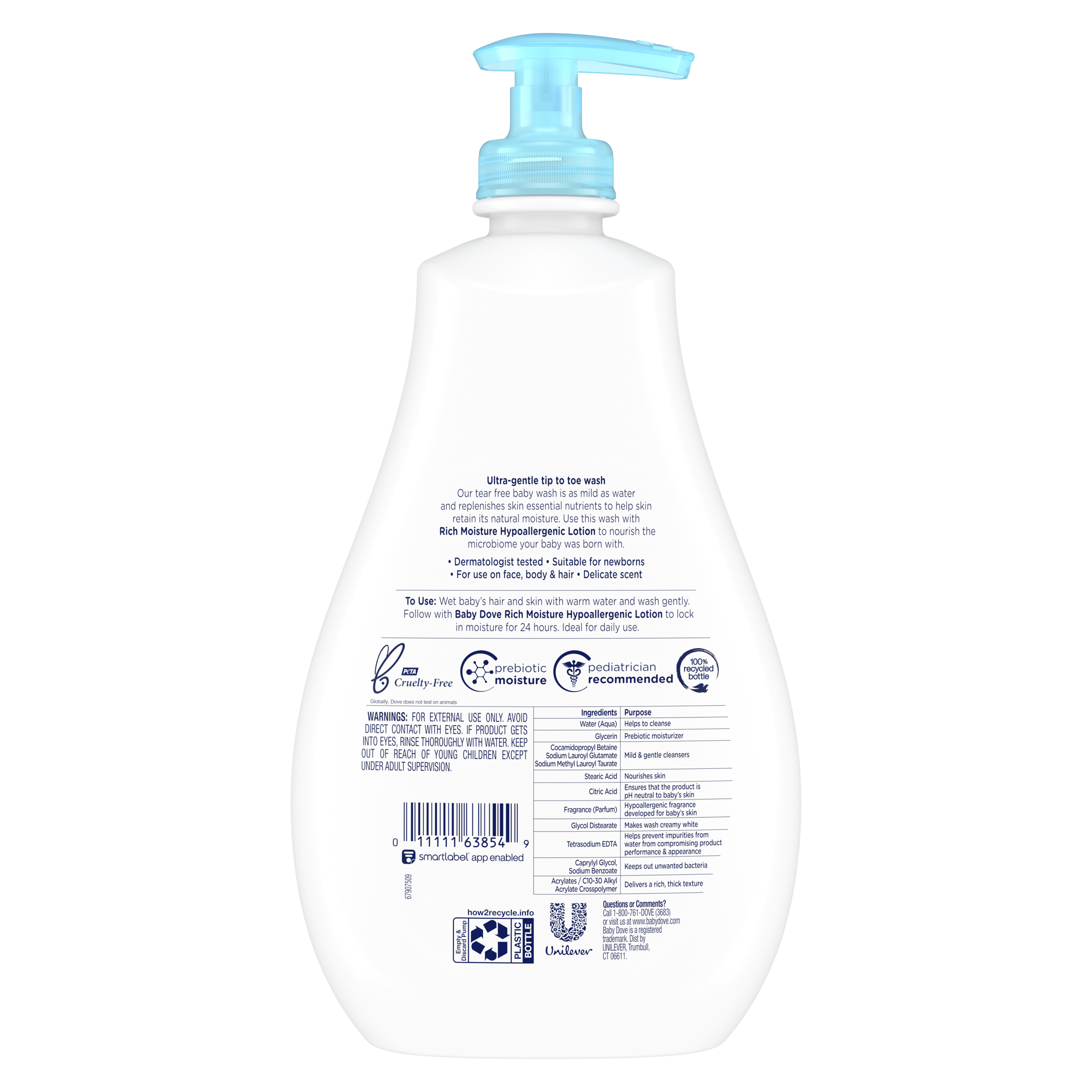 Rich Moisture Hypoallergenic Wash