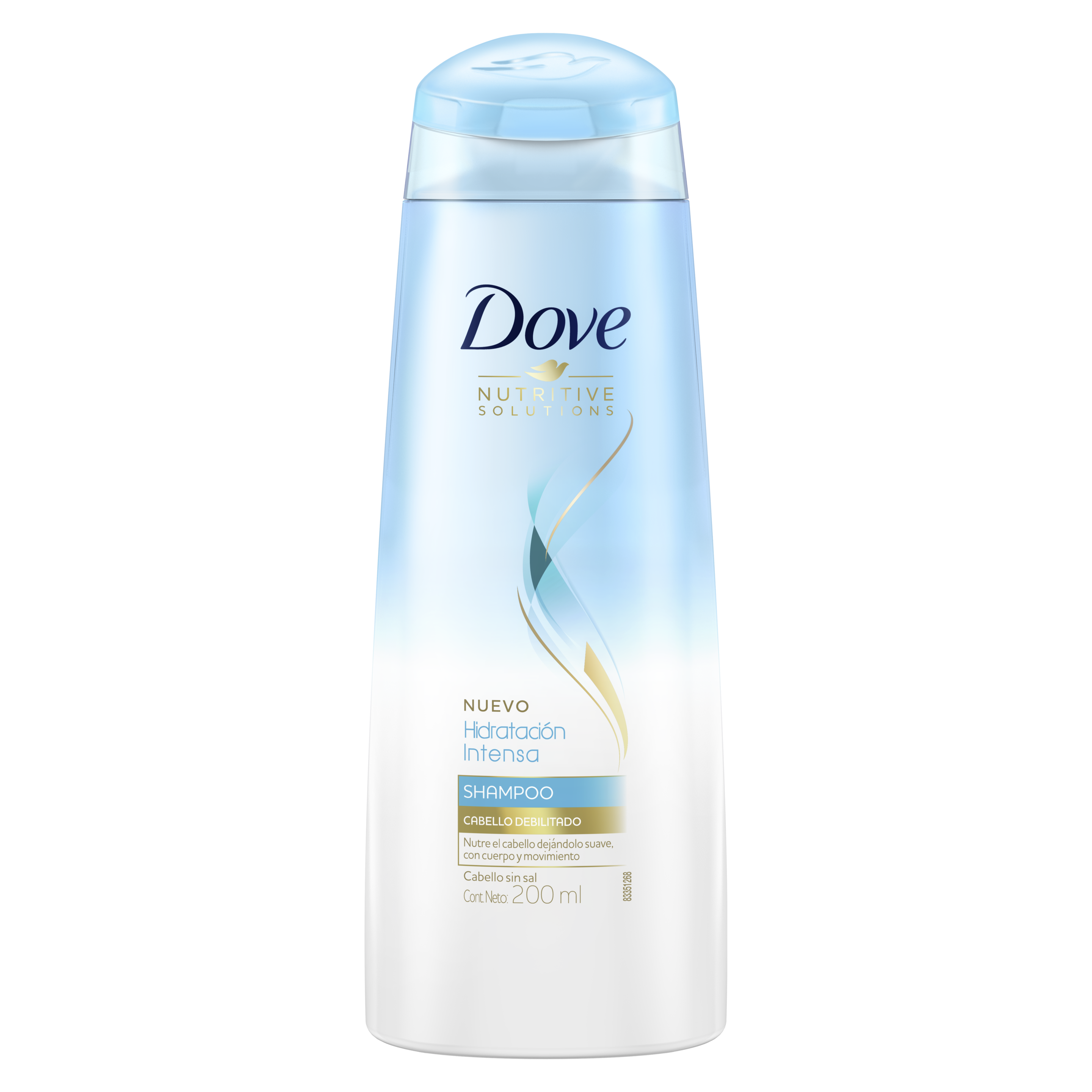 Imagen de envase Dove Shampoo Hidratación Intensa 200ml