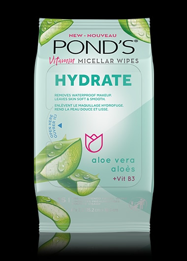 POND'S® Hydrate Micellar Facial Wipes