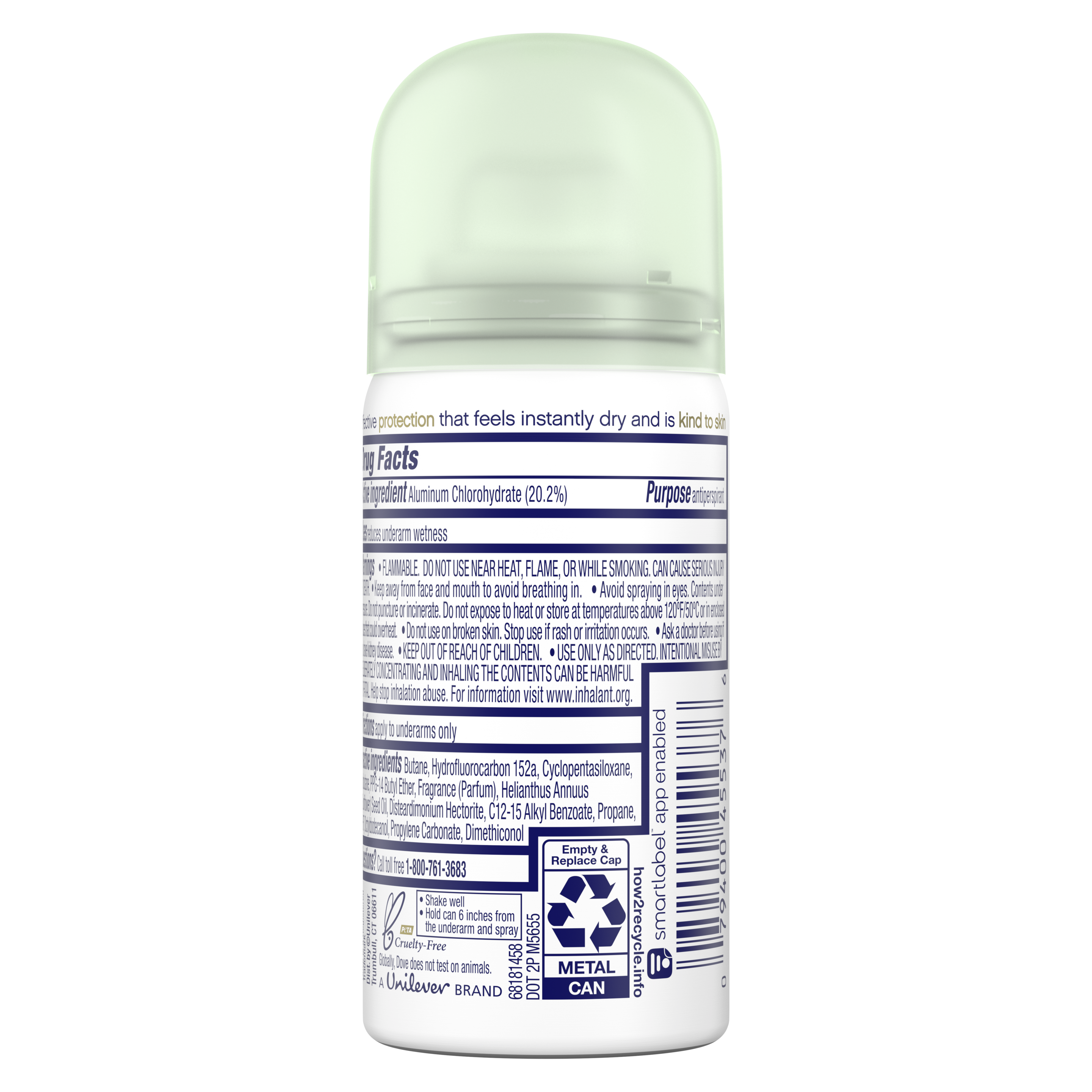 Powder Fresh Dry Spray Antiperspirant Deodorant