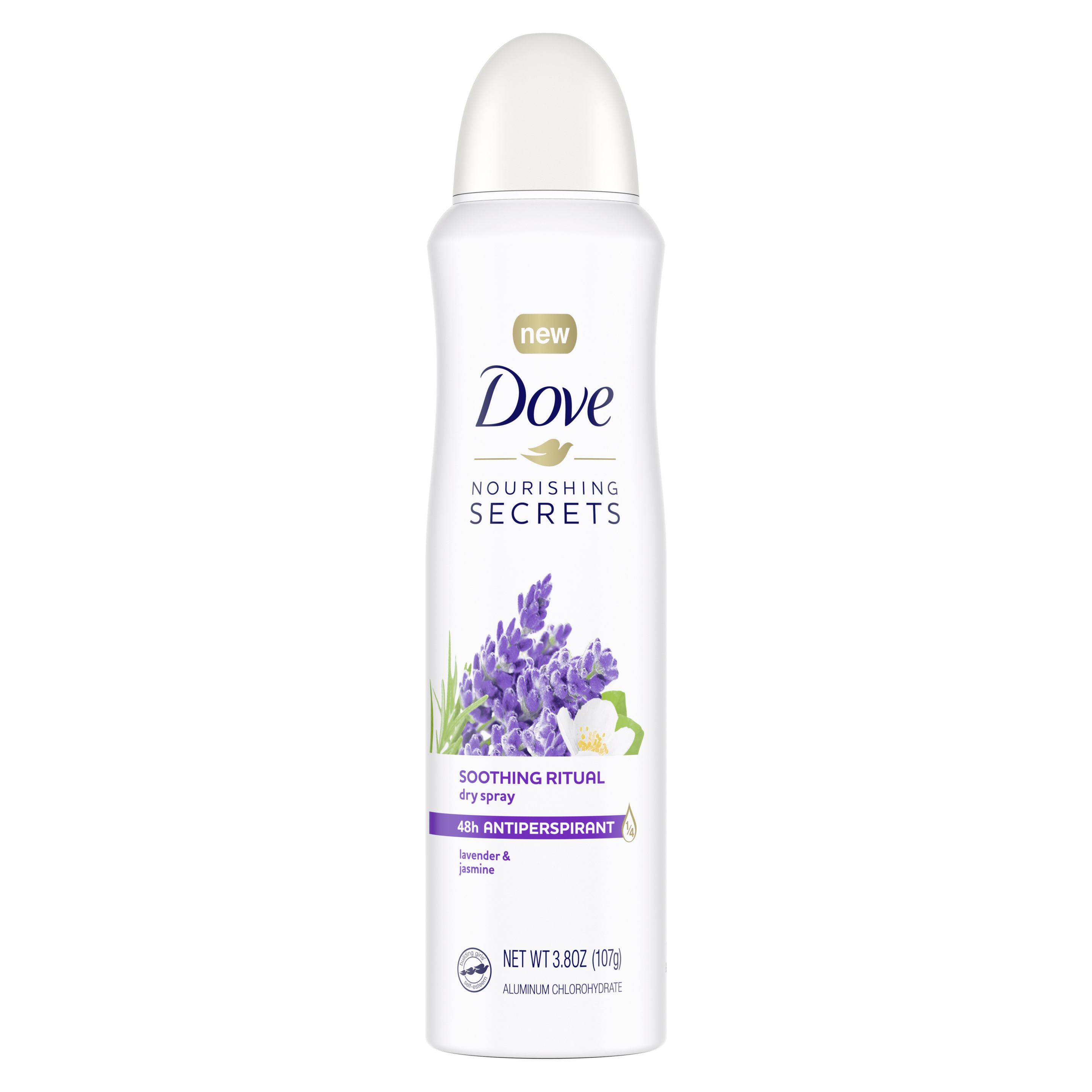 Dove Nourishing Secrets Dry Spray Antiperspirant Soothing Ritual Lavender and Jasmine