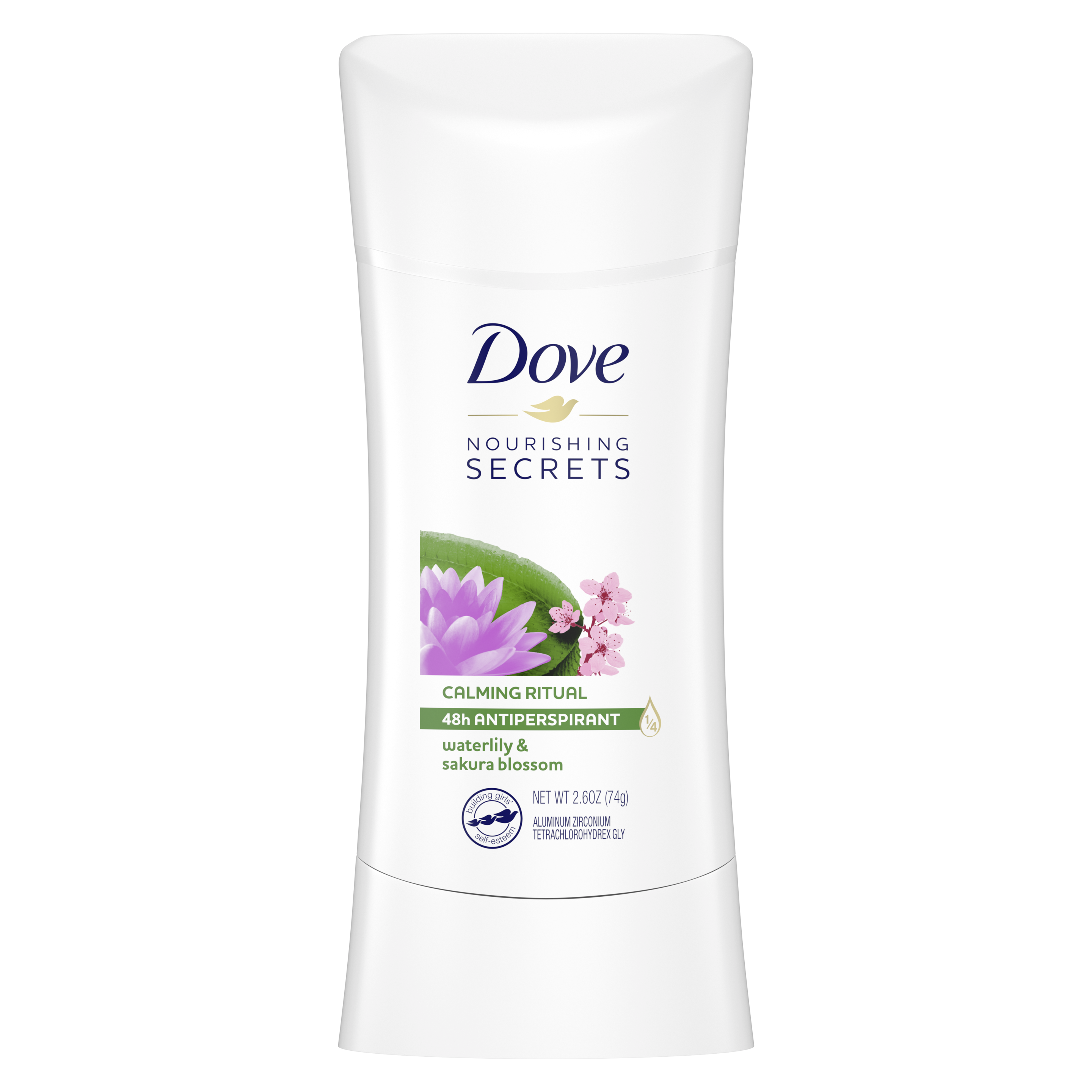 Dove Nourishing Secrets Antiperspirant Deodorant Stick Calming Ritual  Waterlily and Sakura Blossom