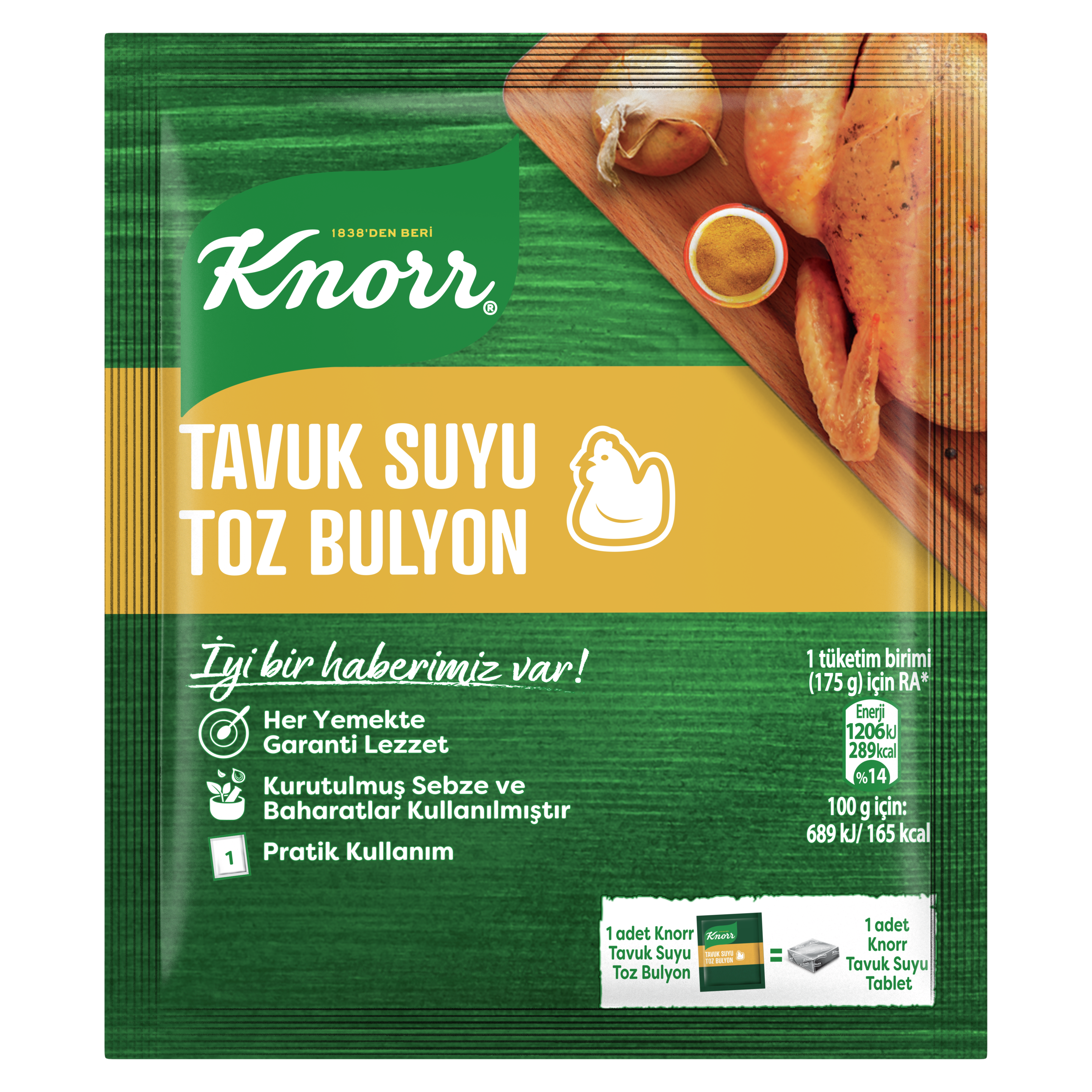 Knorr Tavuk Suyu Toz Bulyon