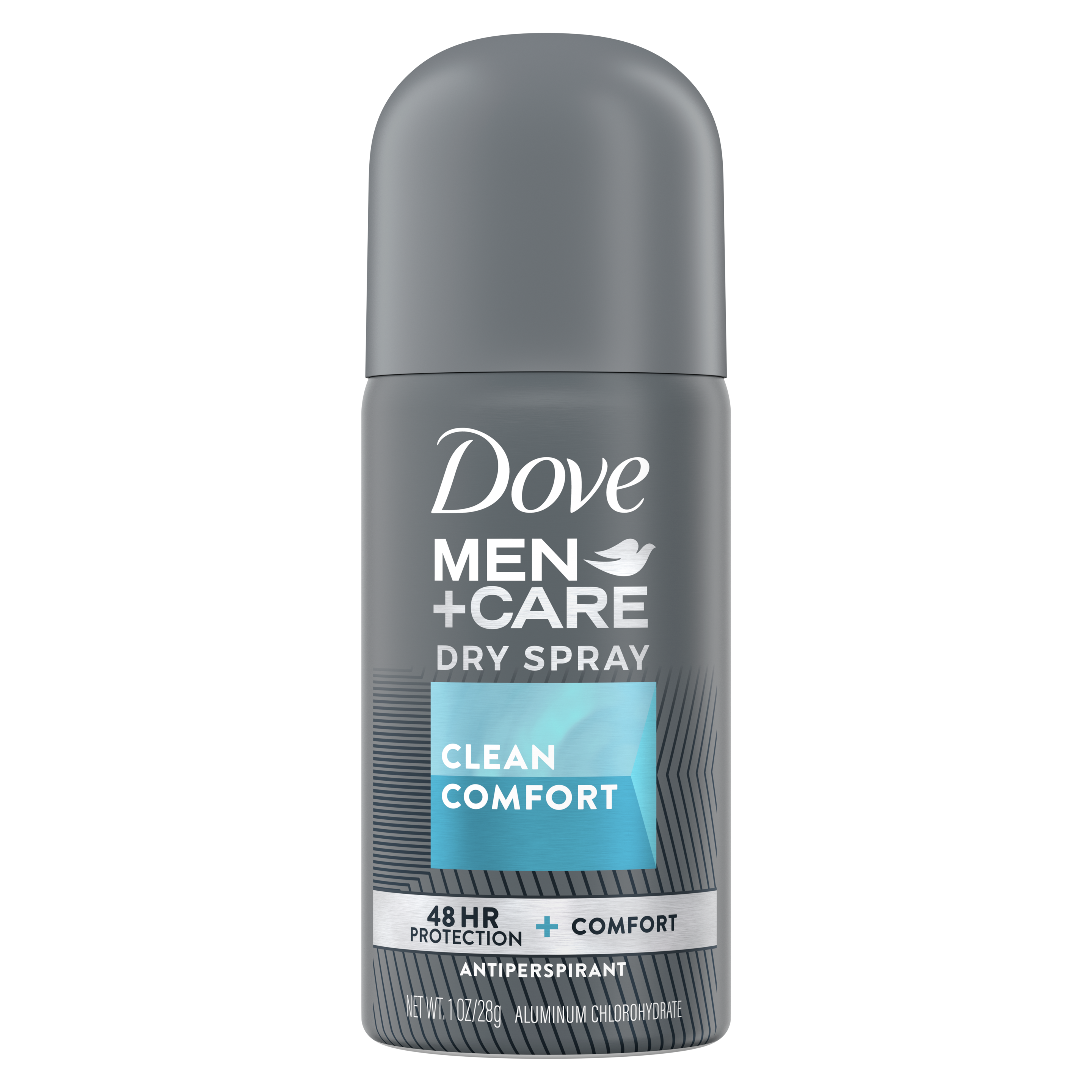 Dove Men+Care Dry Spray Antiperspirant Deodorant Clean Comfort 1 oz