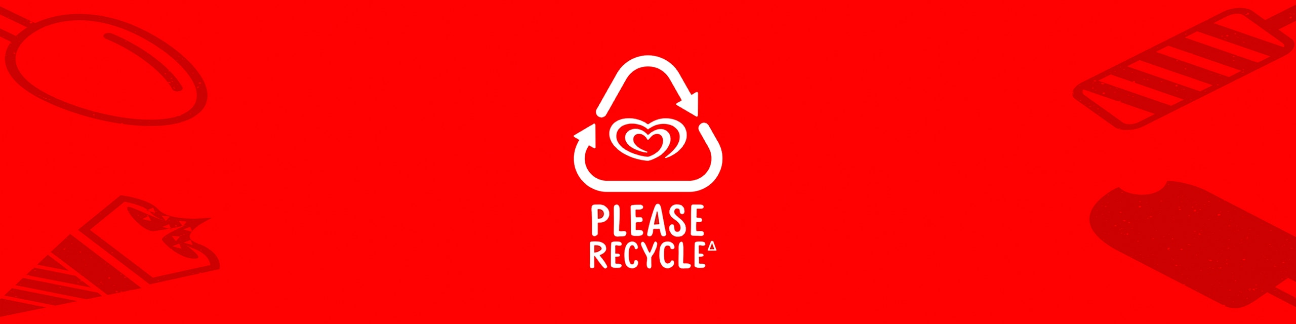 Please recycle logo